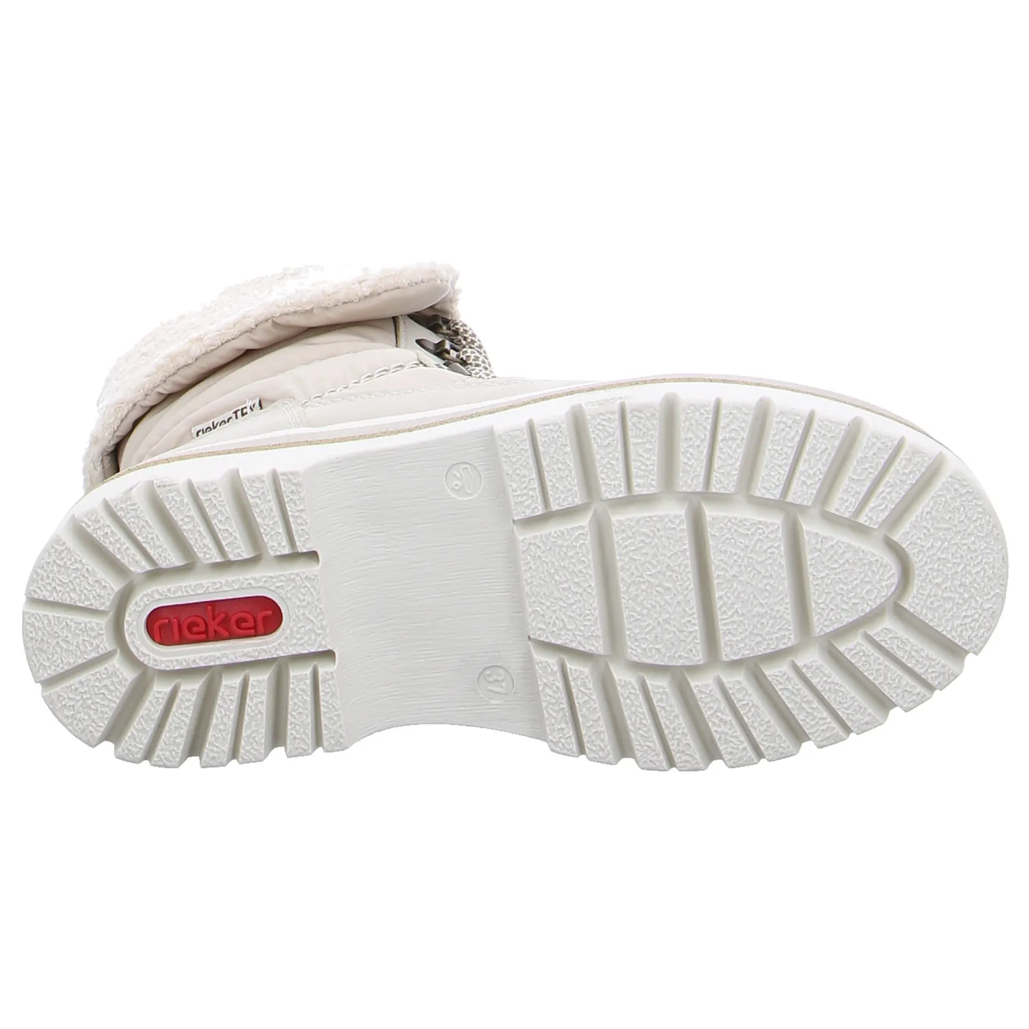RIEKER Snowboot Beige Textil RIEKER Snowboot Beige Textil