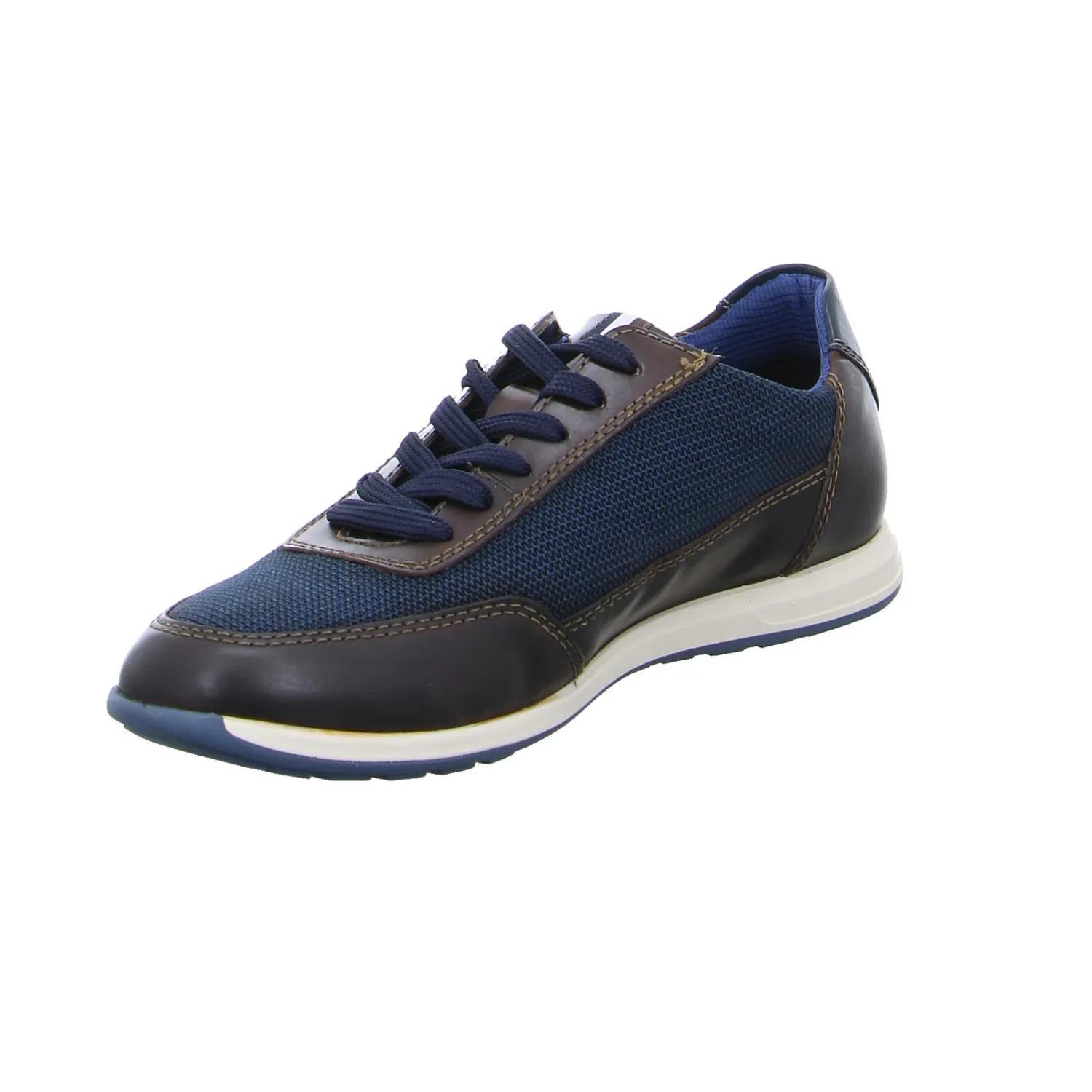 BUGATTI SHOES Halbschuhe Sneaker Braun Leder BUGATTI SHOES Halbschuhe Sneaker Braun Leder