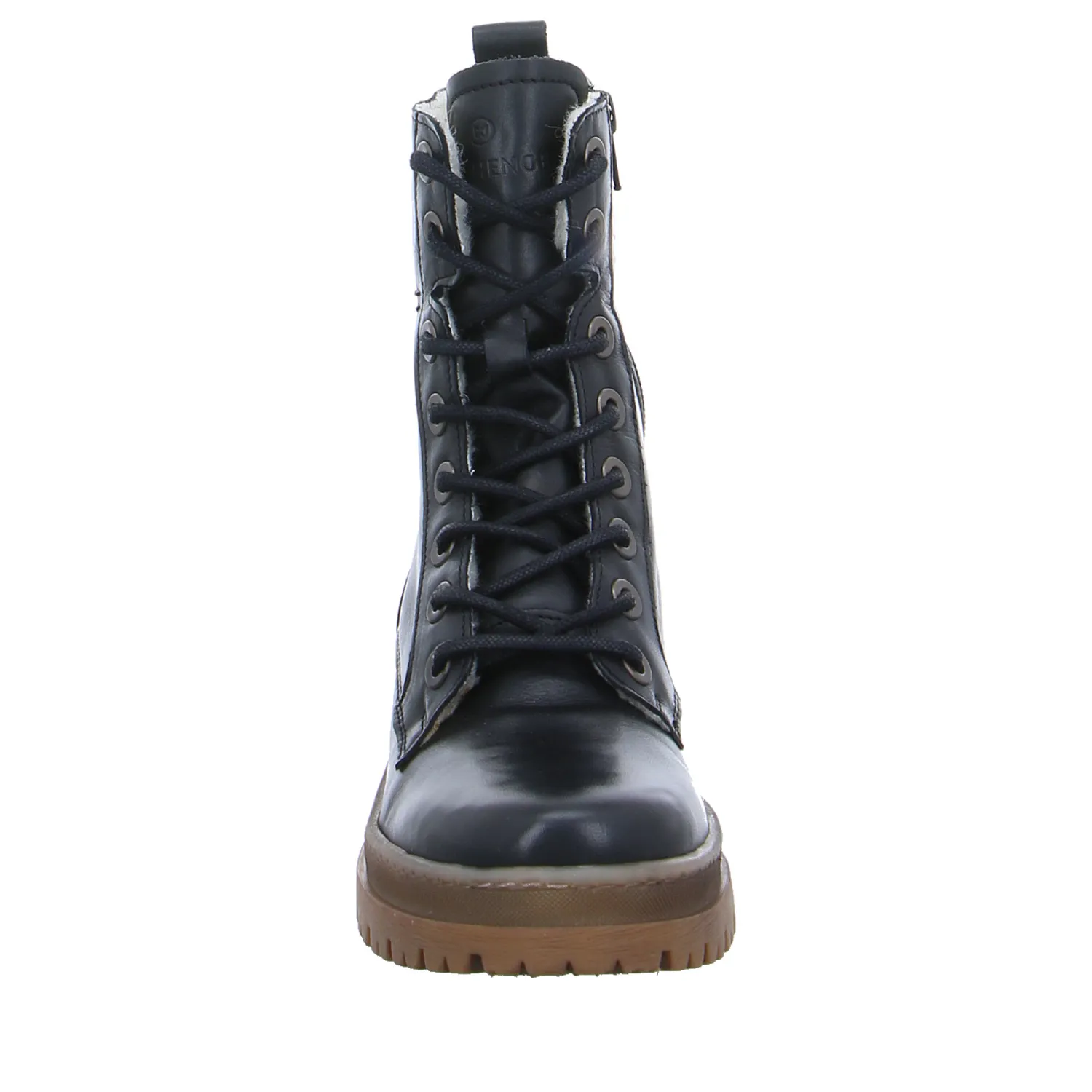 SCHUHENGEL Boot Schwarz Leder 