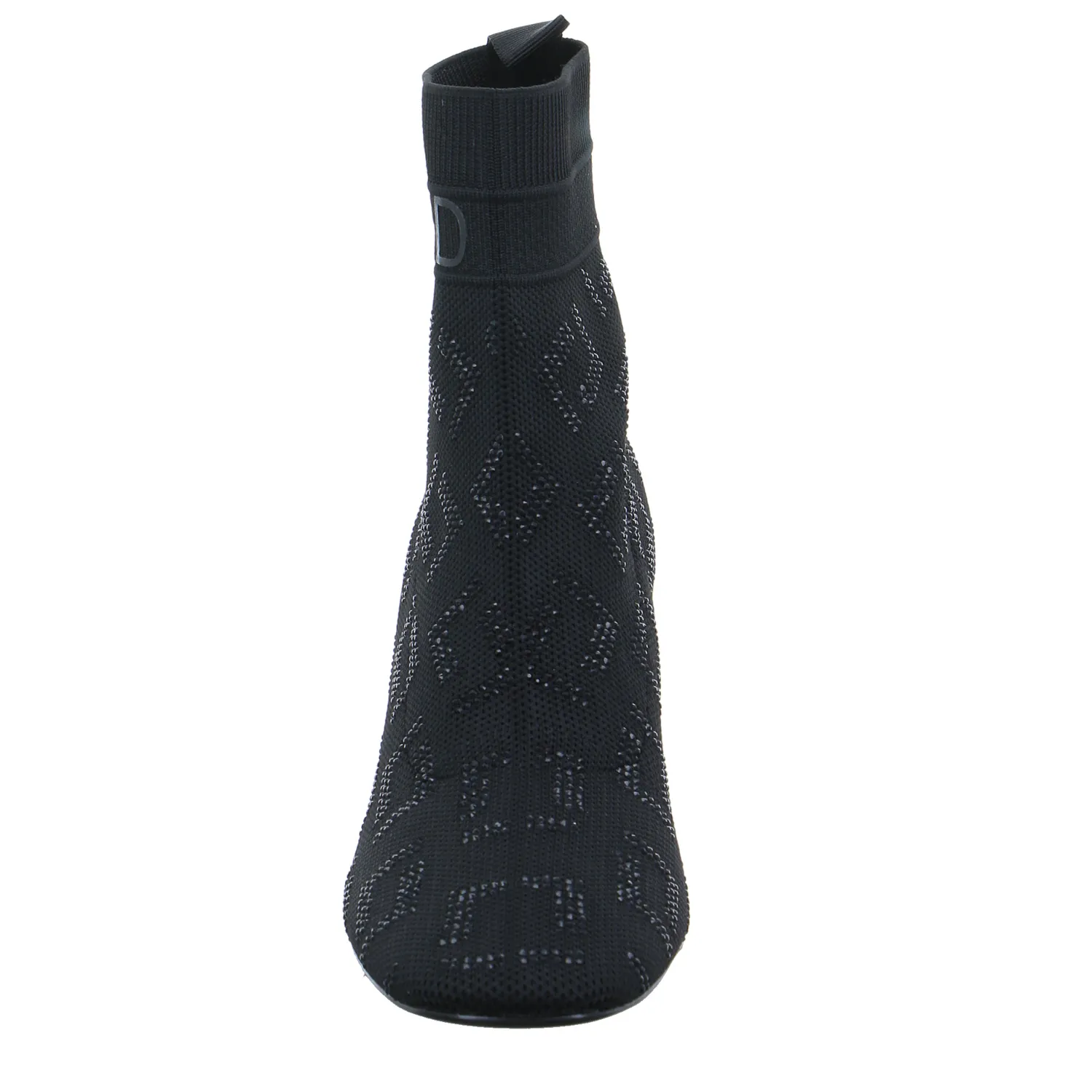 LA STRADA Stiefelette Schwarz Textil 