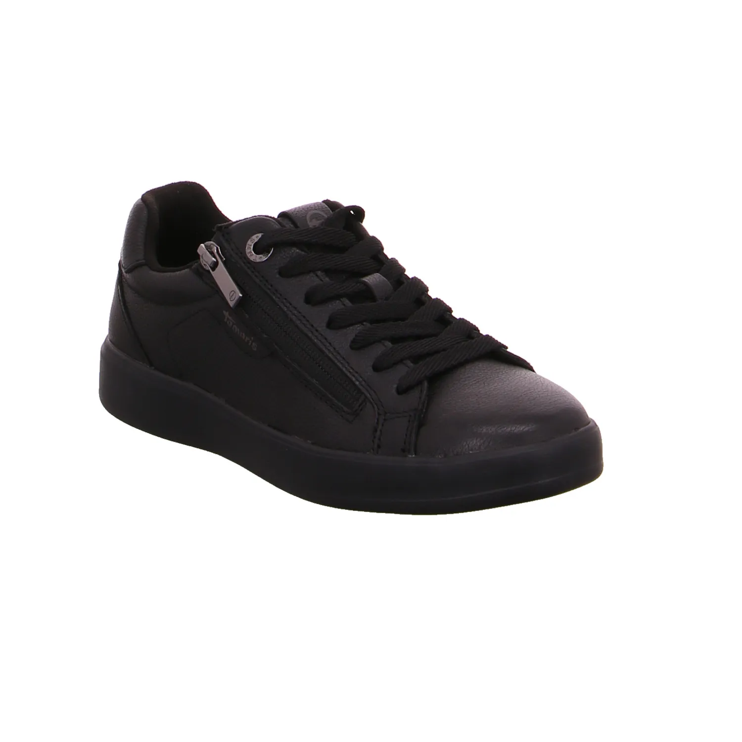 TAMARIS Sneaker Schwarz Leder TAMARIS Sneaker Schwarz Leder
