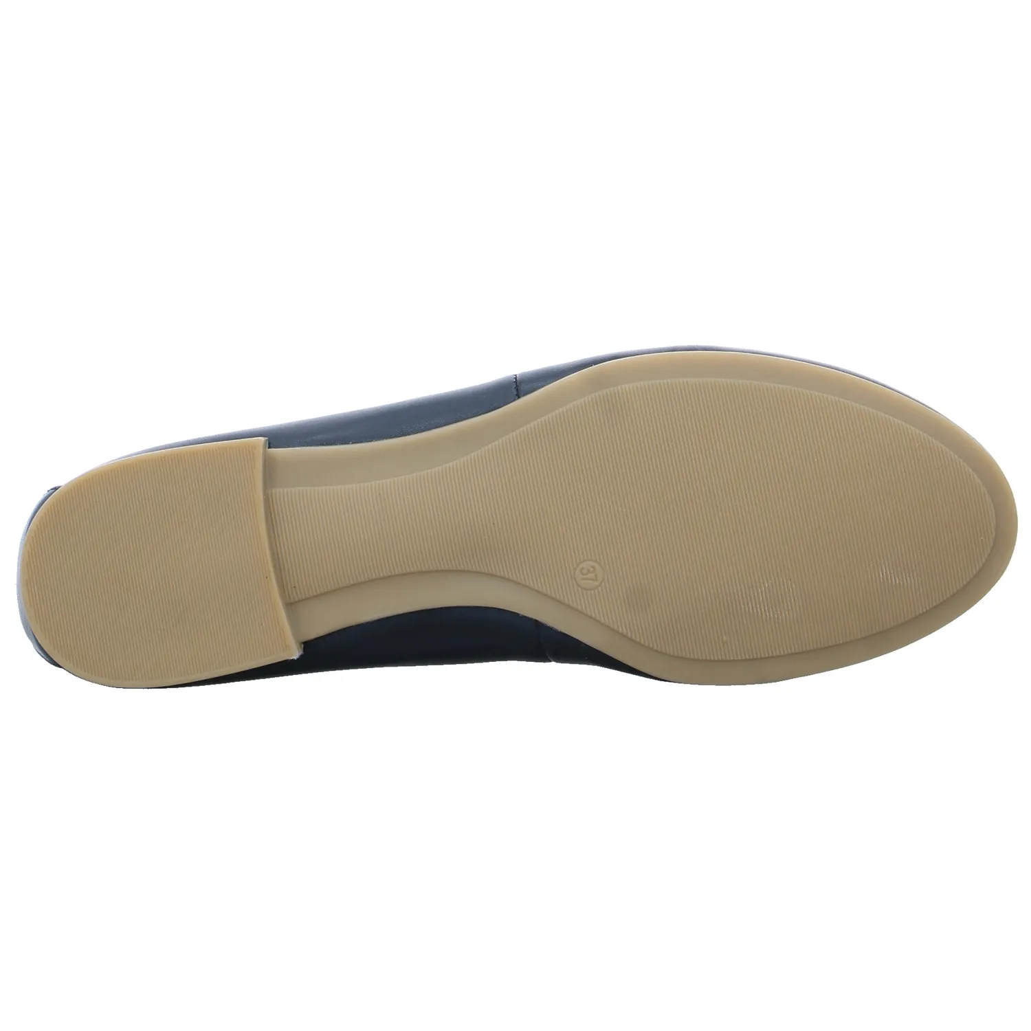 TAMARIS Ballerina Navy Leder 