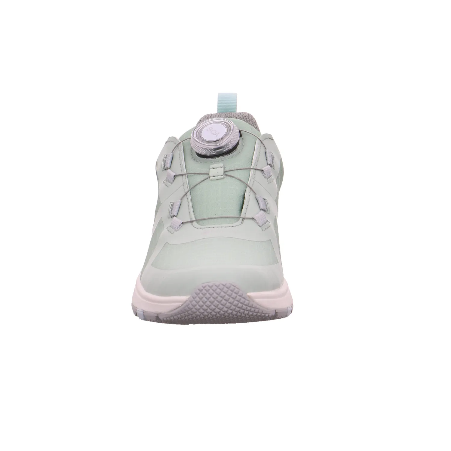 VADO Sneaker Outdoor Mädchen-Halbschuh Klett Pastelgrün Textil 