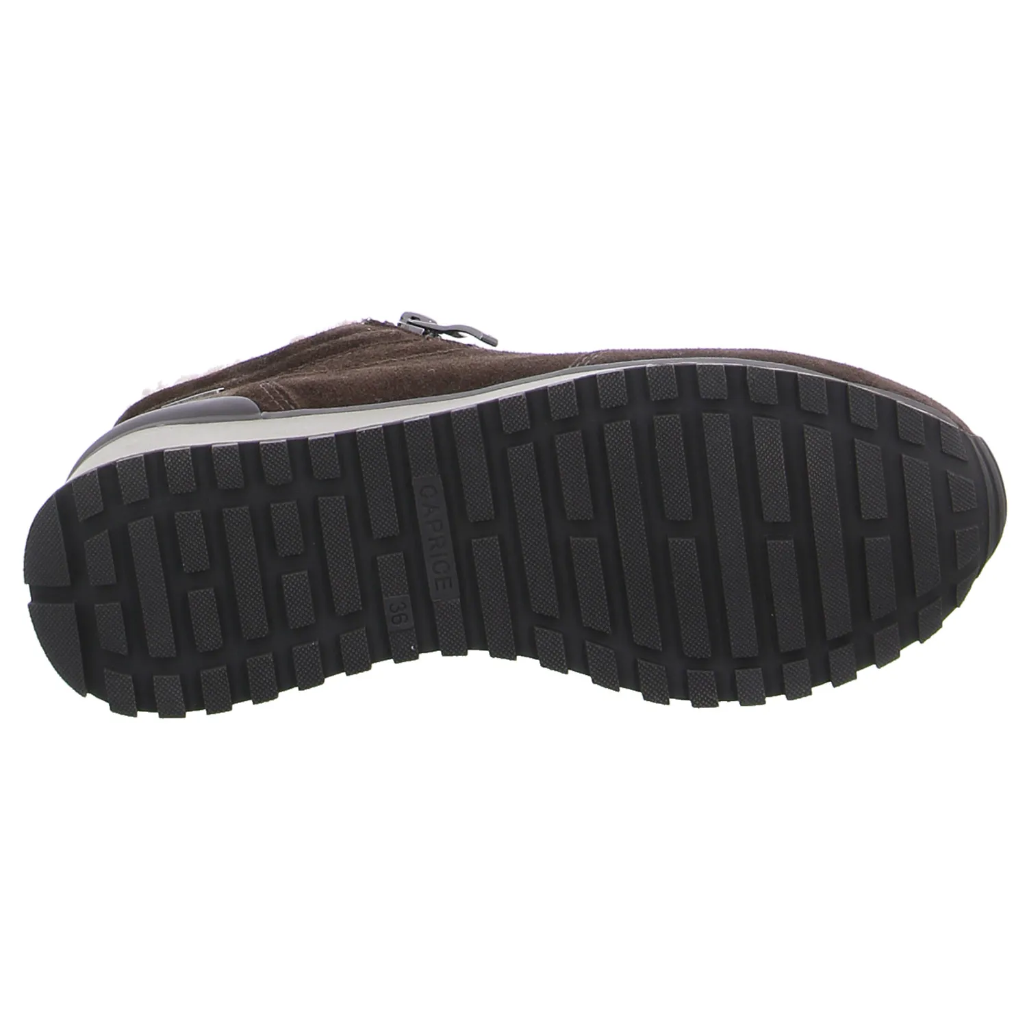 CAPRICE mit TEX Comfort-Mid Cut Sneaker Braun Leder CAPRICE mit TEX Comfort-Mid Cut Sneaker Braun Leder
