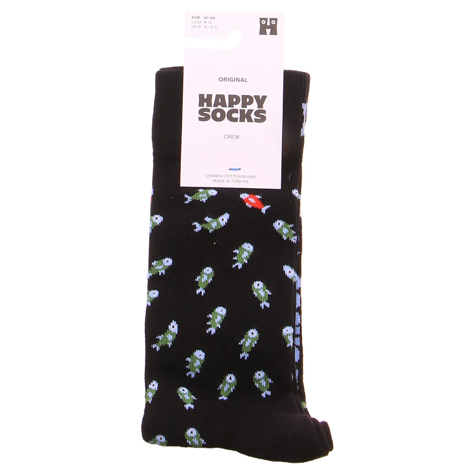 HAPPY SOCKS kleine Fische Freizeitsocken Dunkelblau Textil 