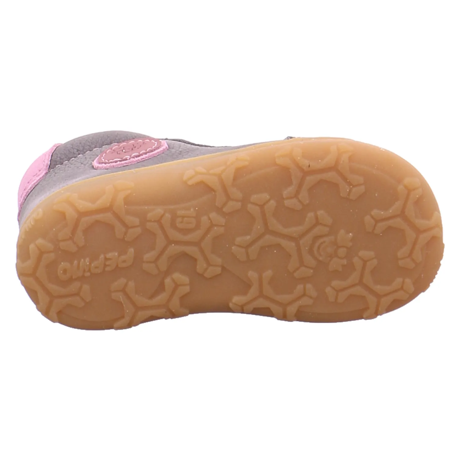 PEPINO Bottine Lauflernschuh Silber Leder PEPINO Bottine Lauflernschuh Silber Leder