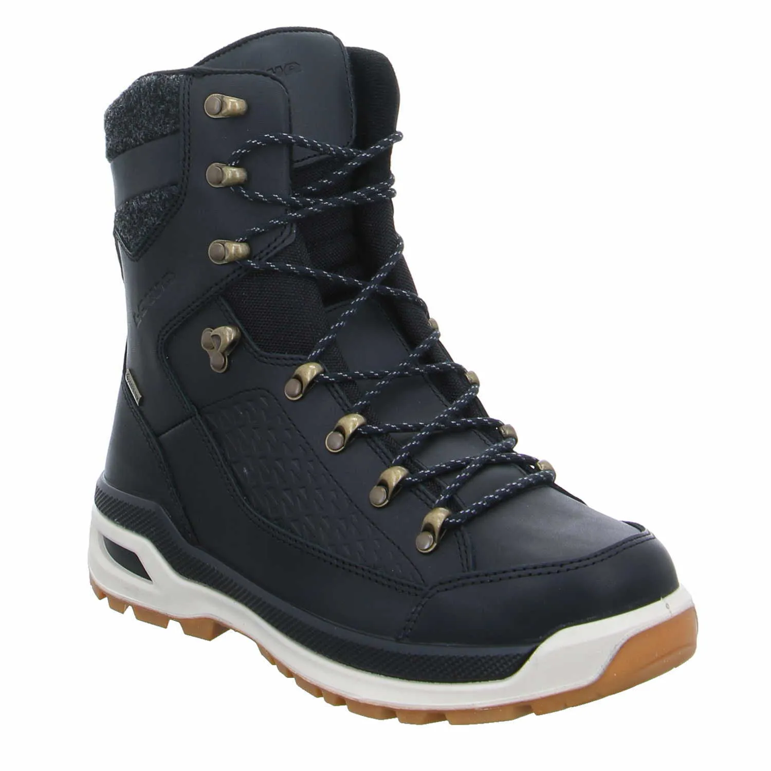 LOWA Snowboots Schwarz Leder LOWA Snowboots Schwarz Leder