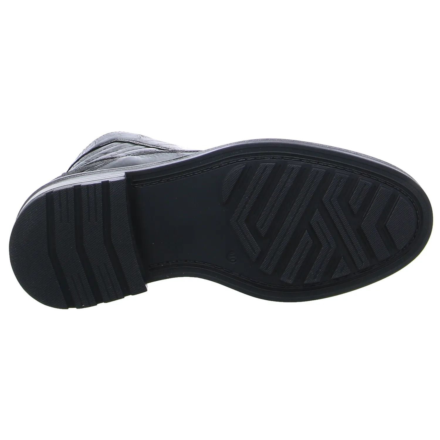 FERNANDO STRAPPA Boots Schwarz Leder FERNANDO STRAPPA Boots Schwarz Leder