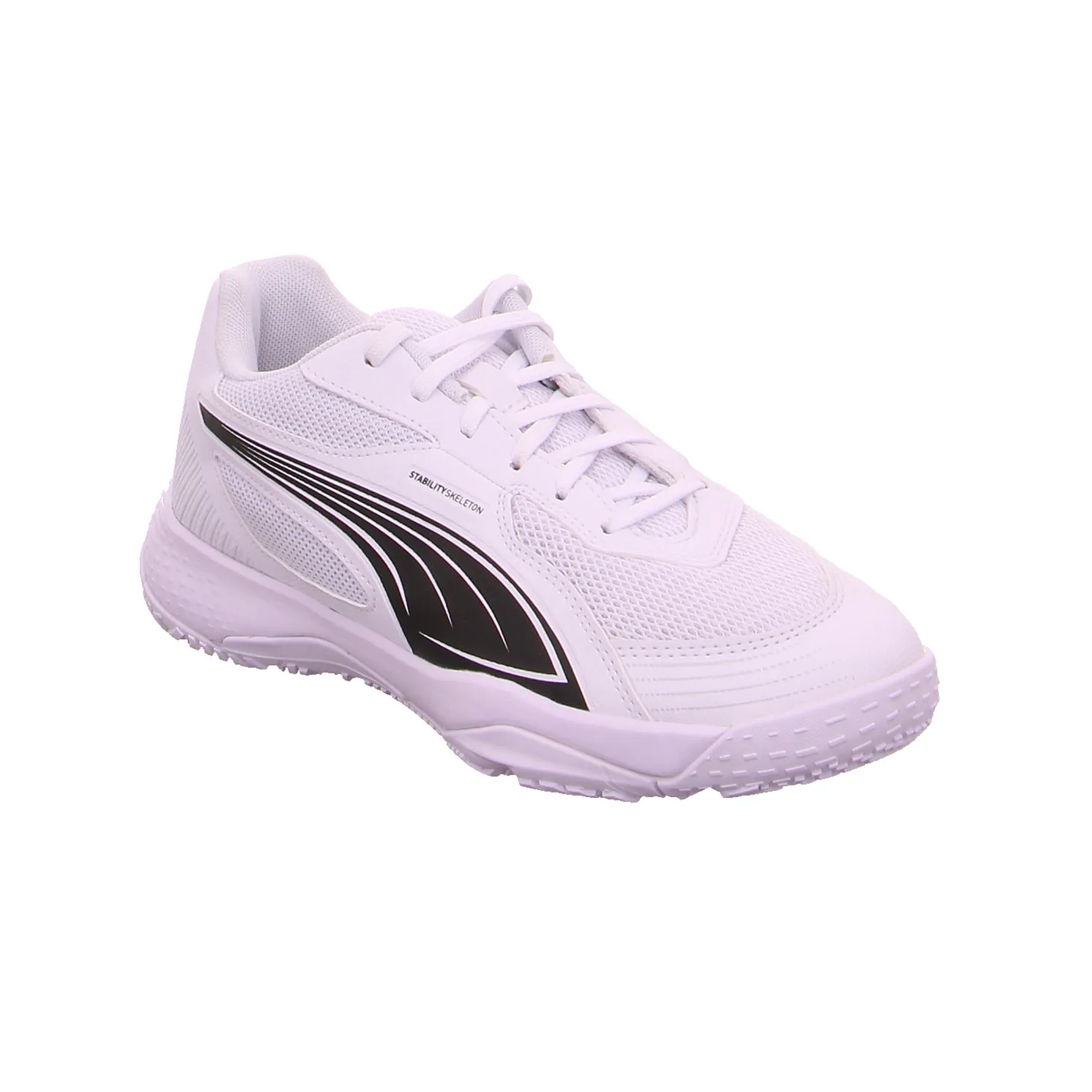 PUMA Kinder Indoor Weiss Synthetik PUMA Kinder Indoor Weiss Synthetik