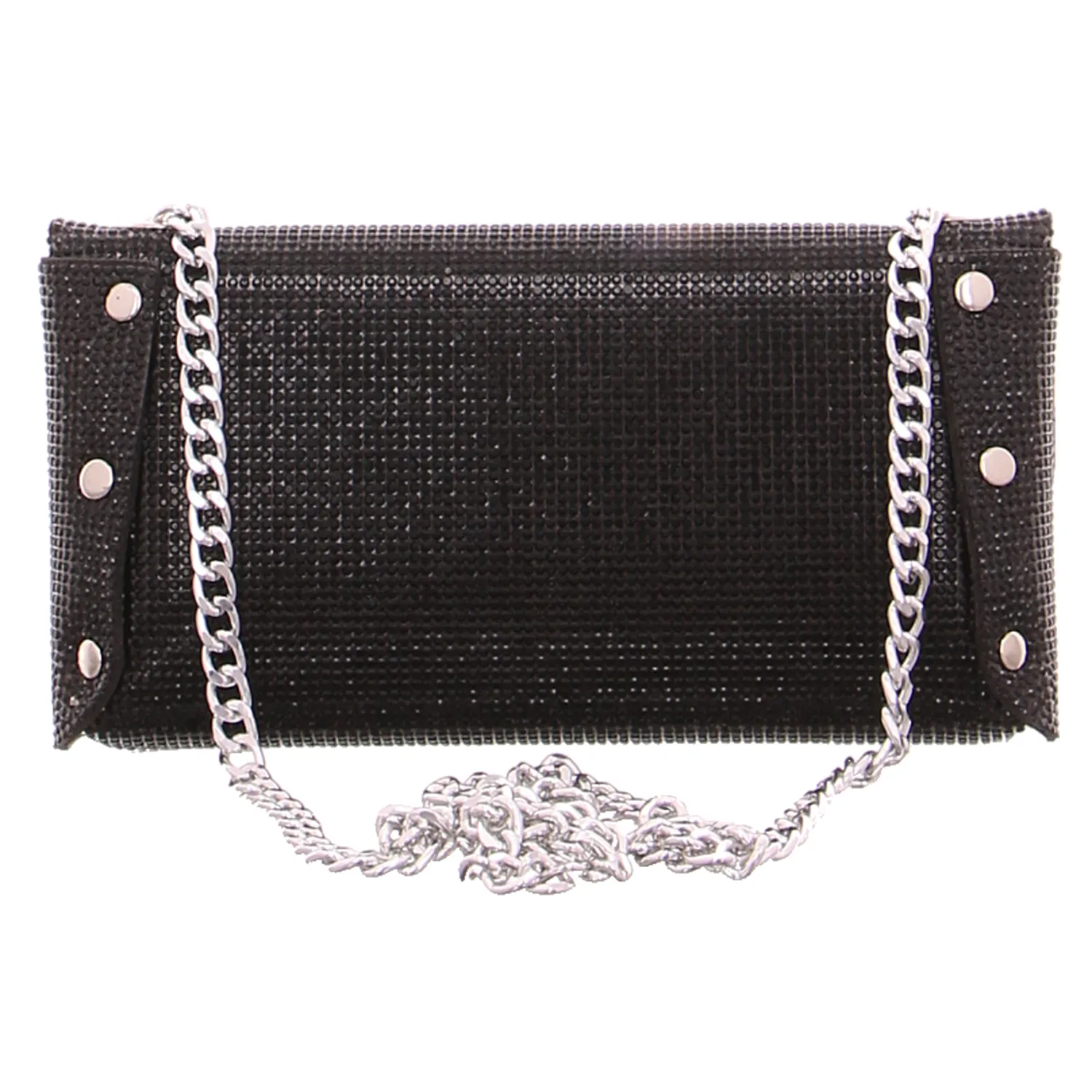 LA STRADA Clutch / Abendtasche Schwarz Textil LA STRADA Clutch / Abendtasche Schwarz Textil