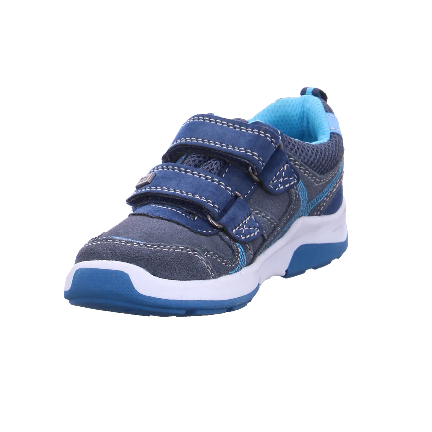 LURCHI Sneaker Kleinkinder-Halbschuh Klett Blau Leder LURCHI Sneaker Kleinkinder-Halbschuh Klett Blau Leder