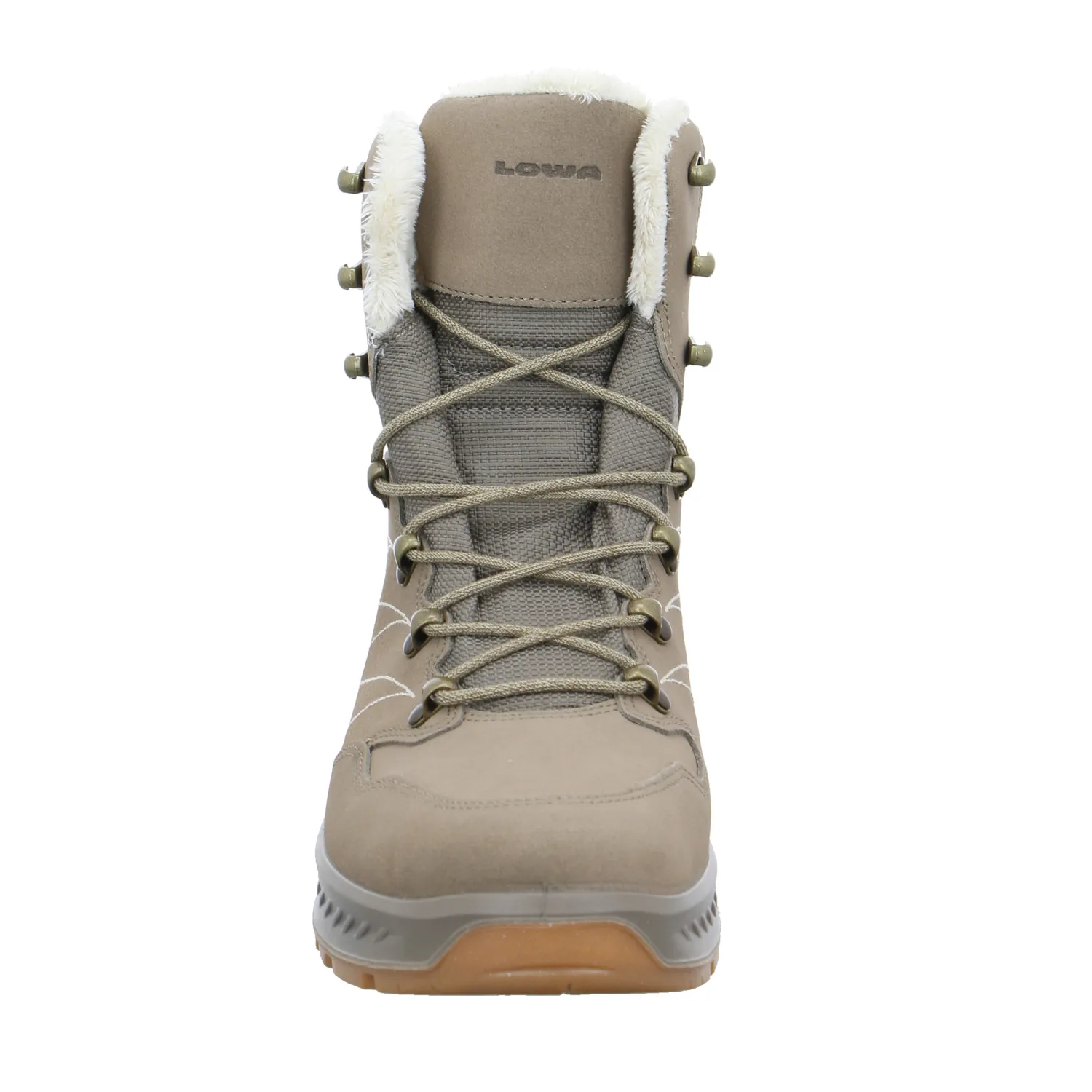 LOWA Snowboots Damen Beige Leder LOWA Snowboots Damen Beige Leder