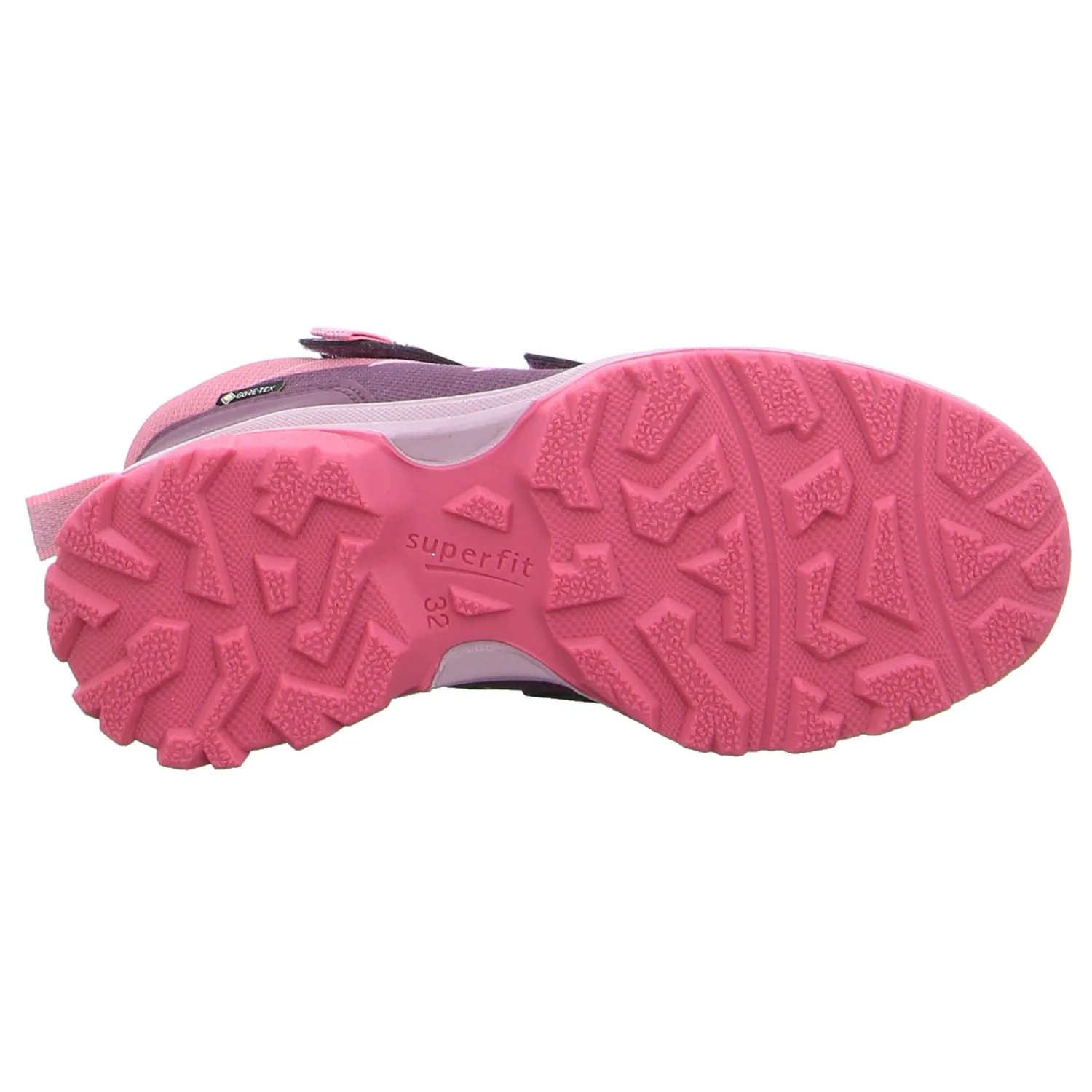 SUPERFIT Sneaker high Kleinkinder-Halbschuh Klett Pink Textil SUPERFIT Sneaker high Kleinkinder-Halbschuh Klett Pink Textil
