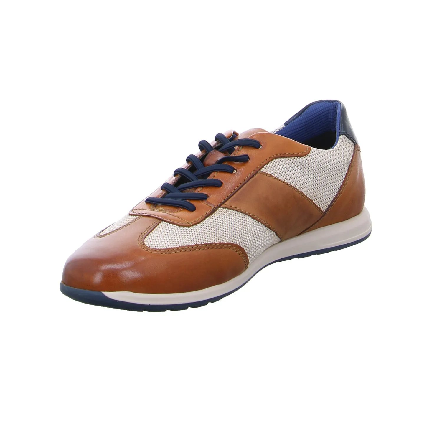 BUGATTI SHOES Halbschuhe Sneaker Cognac Lederimitat BUGATTI SHOES Halbschuhe Sneaker Cognac Lederimitat