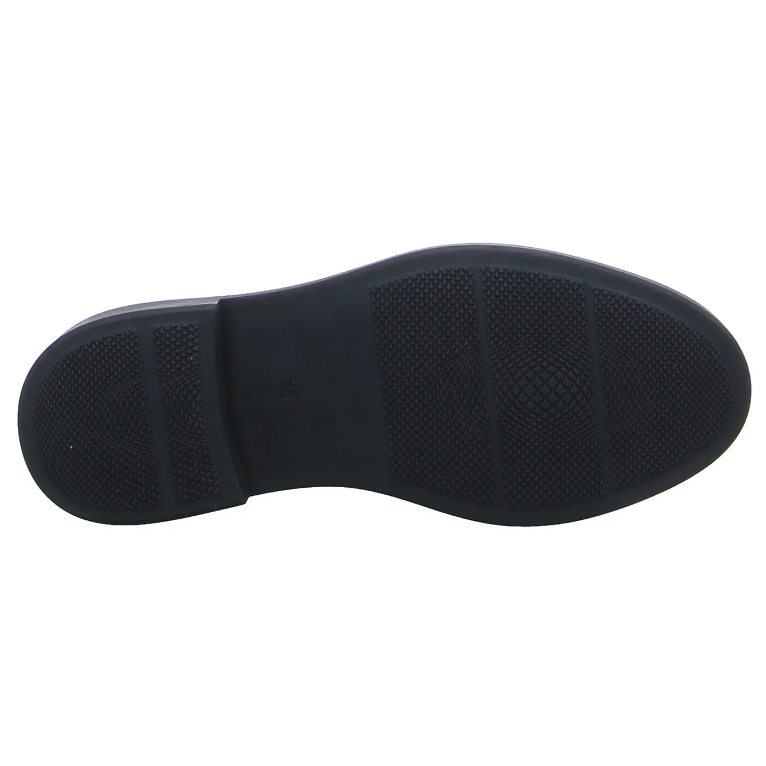 SCHUHENGEL Schnürschuh Schwarz Leder SCHUHENGEL Schnürschuh Schwarz Leder