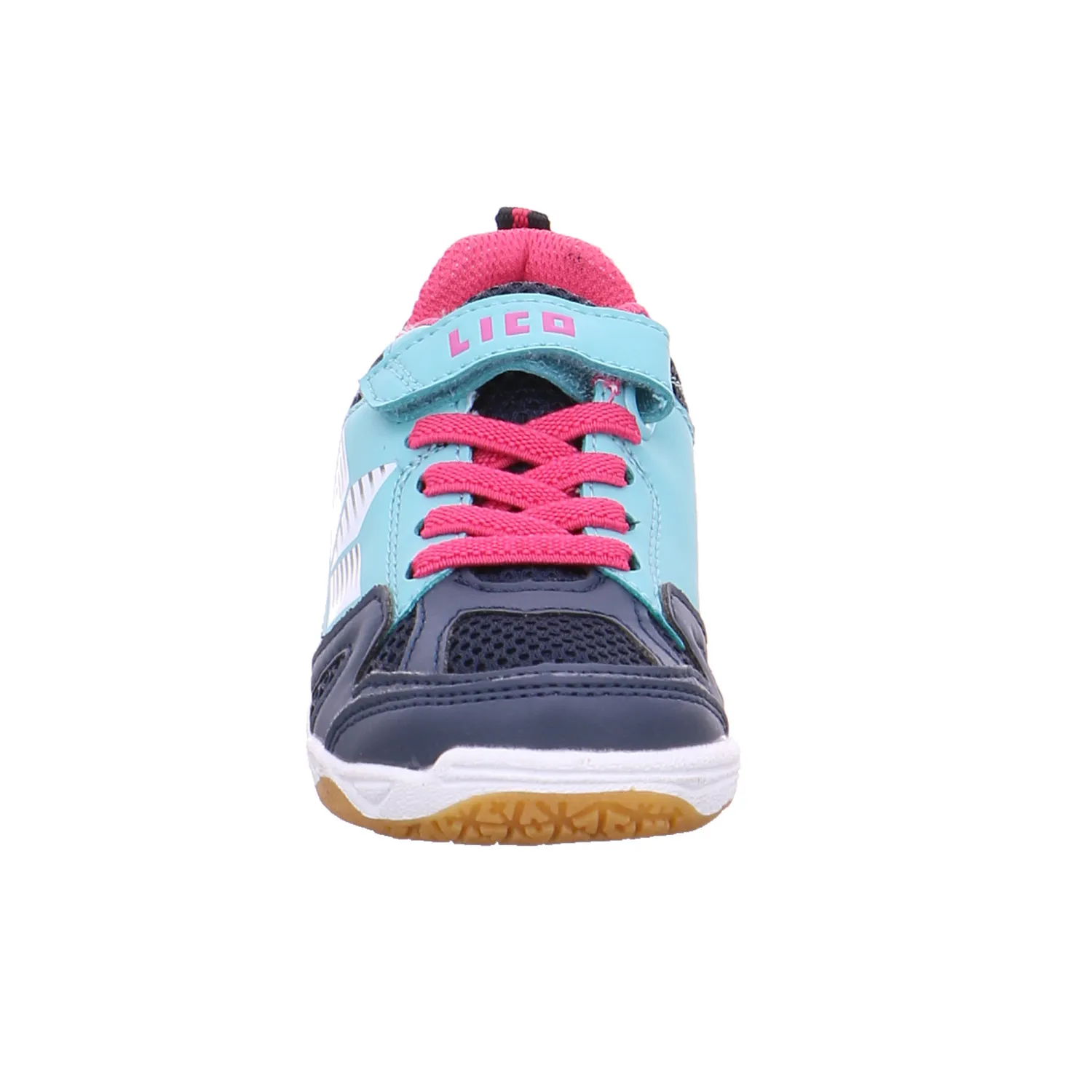 LICO Schnürer+1Velcro Kinder Indoor Blau Synthetik LICO Schnürer+1Velcro Kinder Indoor Blau Synthetik