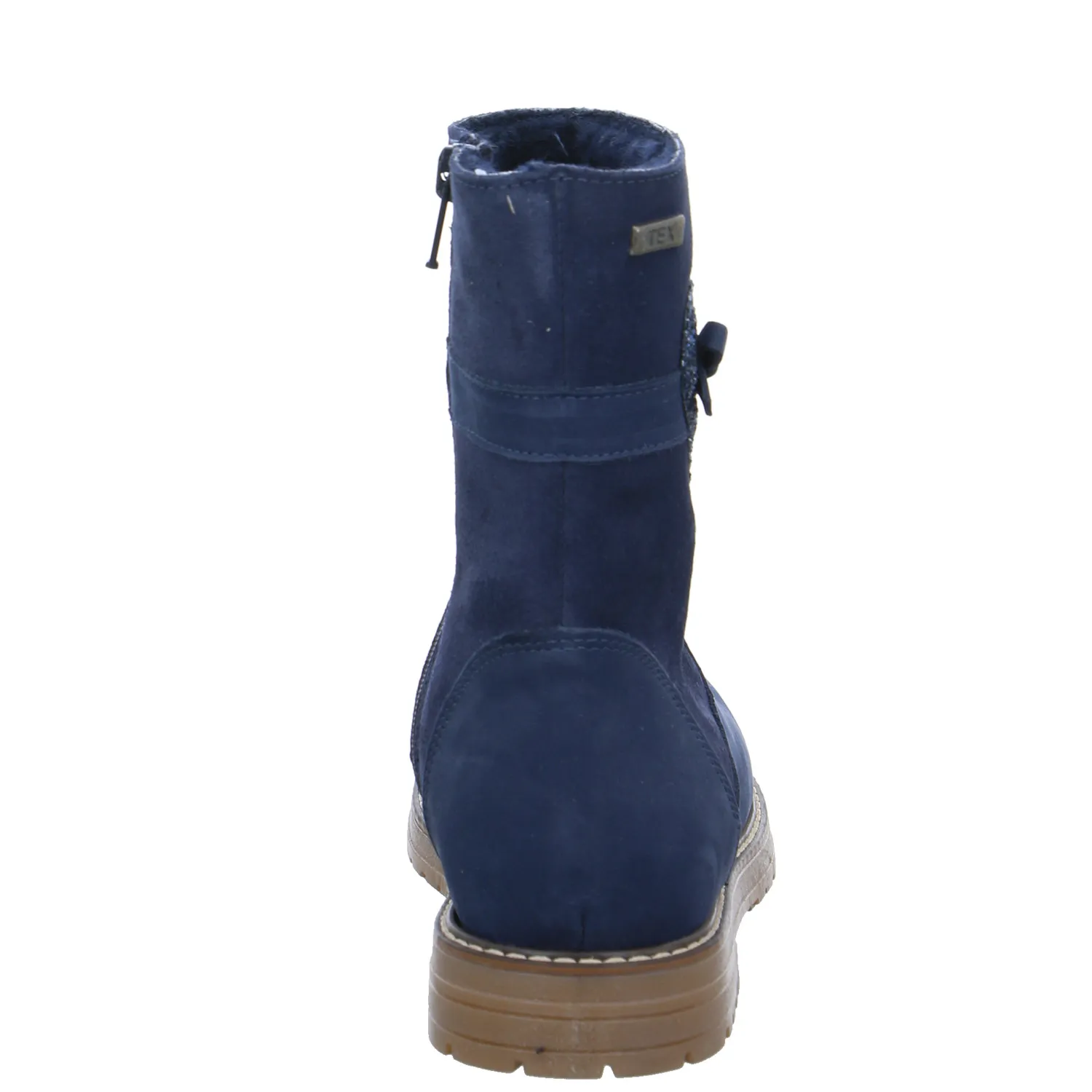 SCHUHENGEL Lederstiefel Kleinkinder-Winterstiefel Dunkelblau Leder SCHUHENGEL Lederstiefel Kleinkinder-Winterstiefel Dunkelblau Leder
