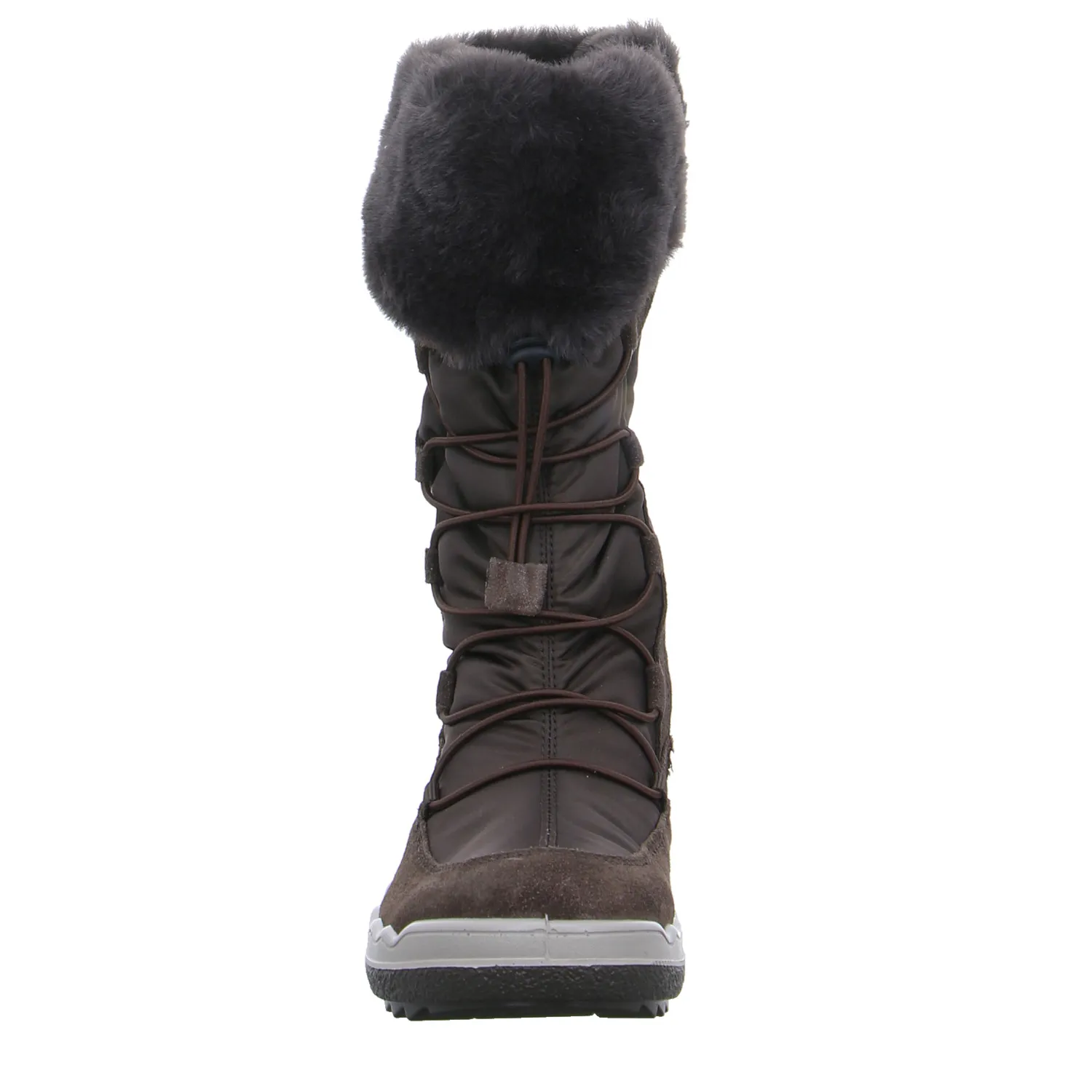 PRIMIGI Winterstiefel Mädchen-Snowboot Membrane Braun Textil PRIMIGI Winterstiefel Mädchen-Snowboot Membrane Braun Textil