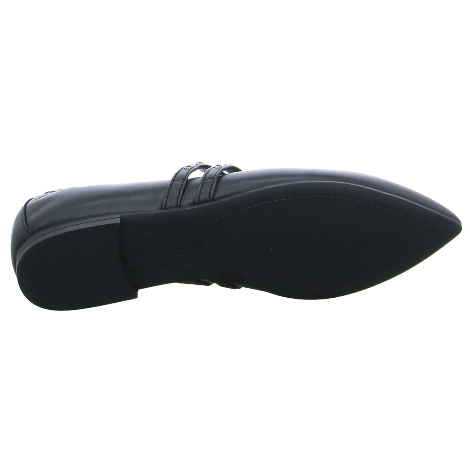 GABOR Ballerina Schwarz Leder GABOR Ballerina Schwarz Leder