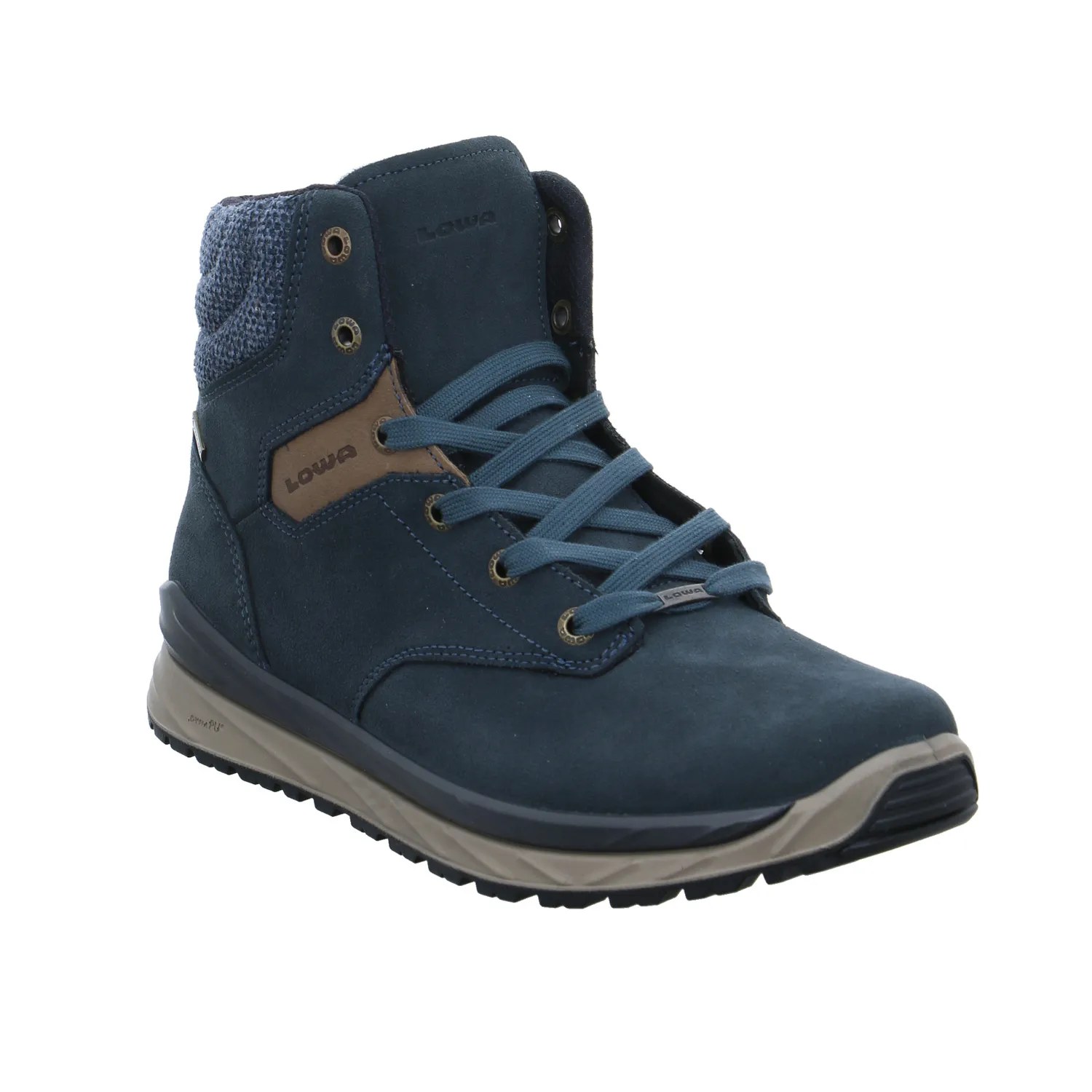 LOWA Snowboots Blau Leder LOWA Snowboots Blau Leder