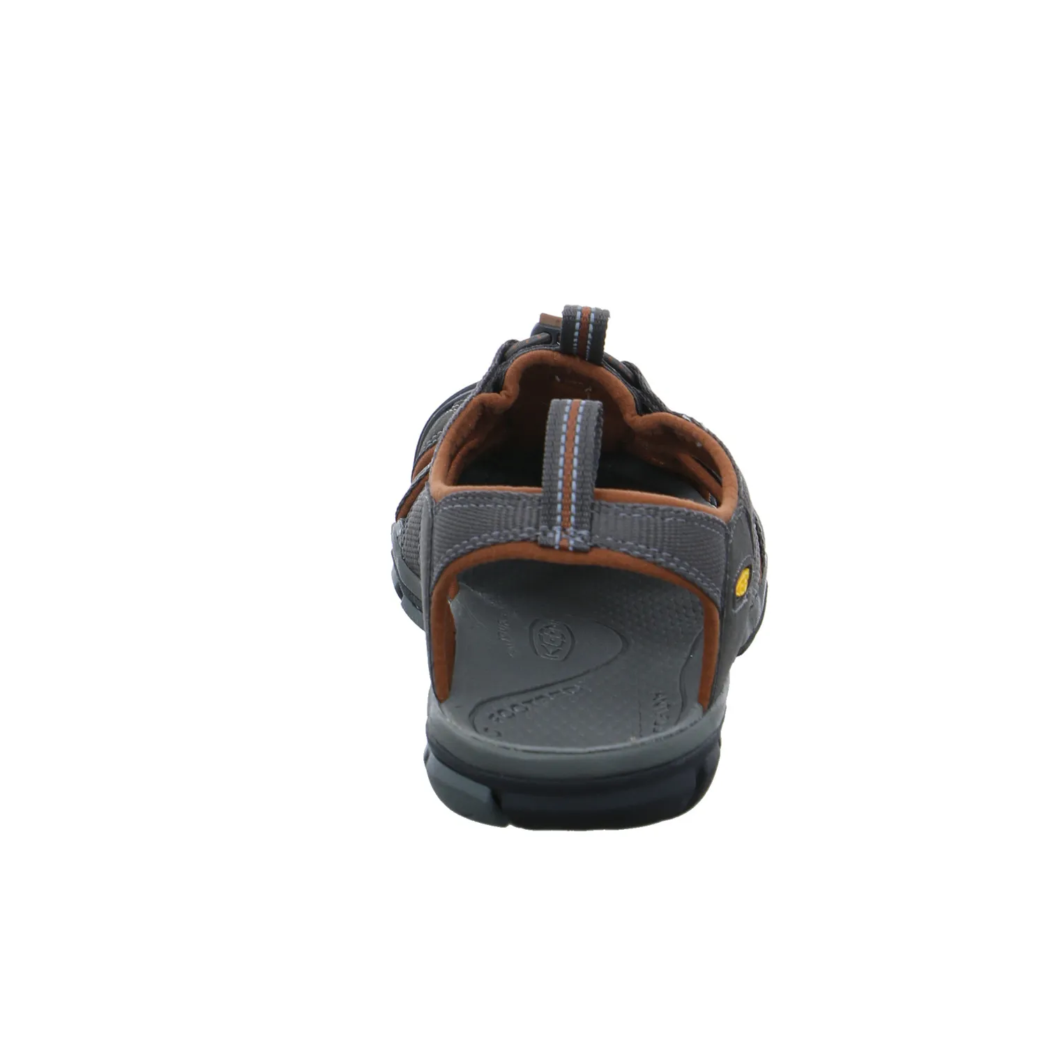 KEEN Sandale mit Zehenschutz Sport- + Freizeitsandalen Grau Textil 