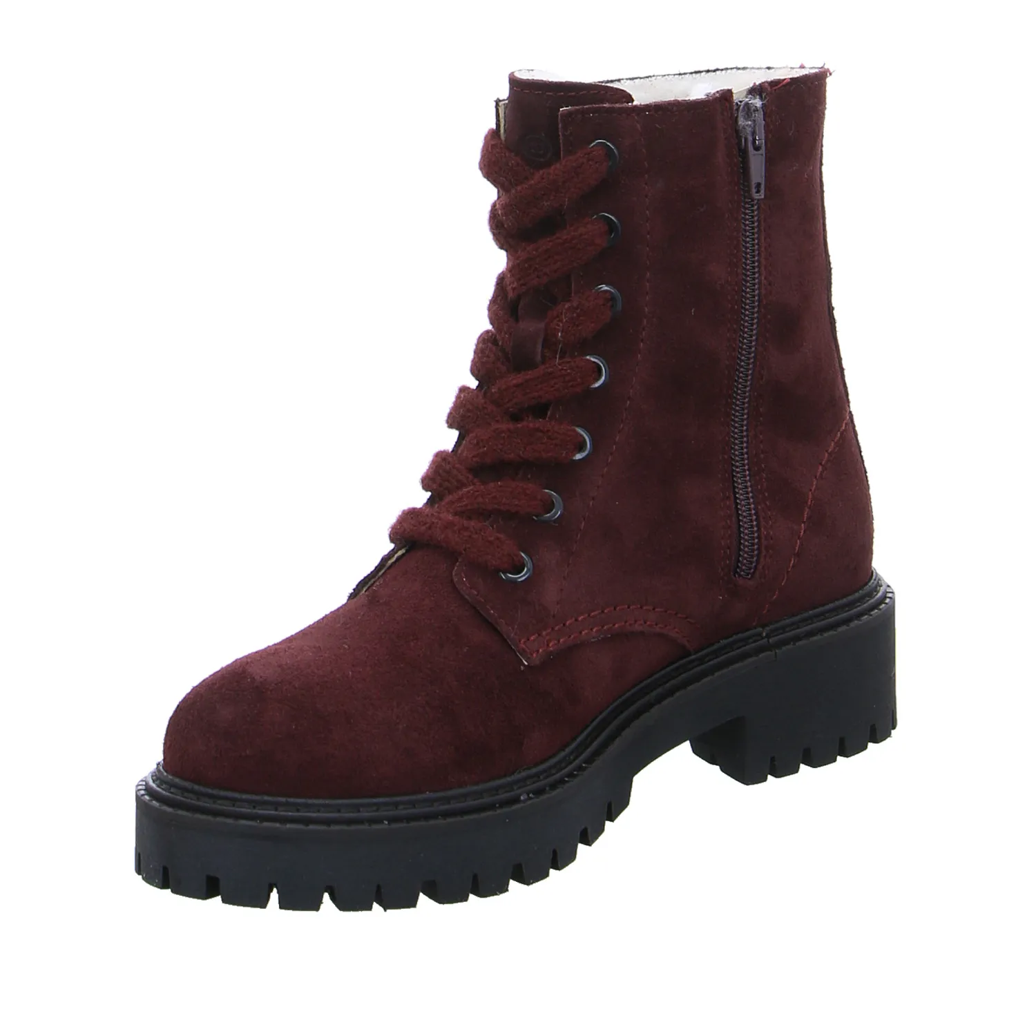SCHUHENGEL Boot Bordeau Leder 