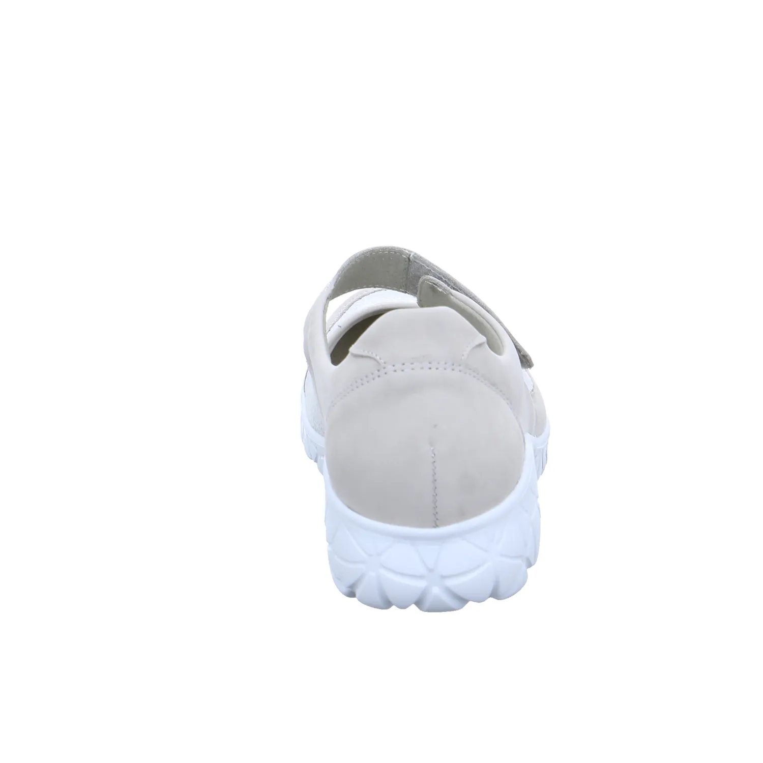 WALDLÄUFER mit Wechselfussbett Comfort-Ballerina Hellgrau Leder WALDLÄUFER mit Wechselfussbett Comfort-Ballerina Hellgrau Leder