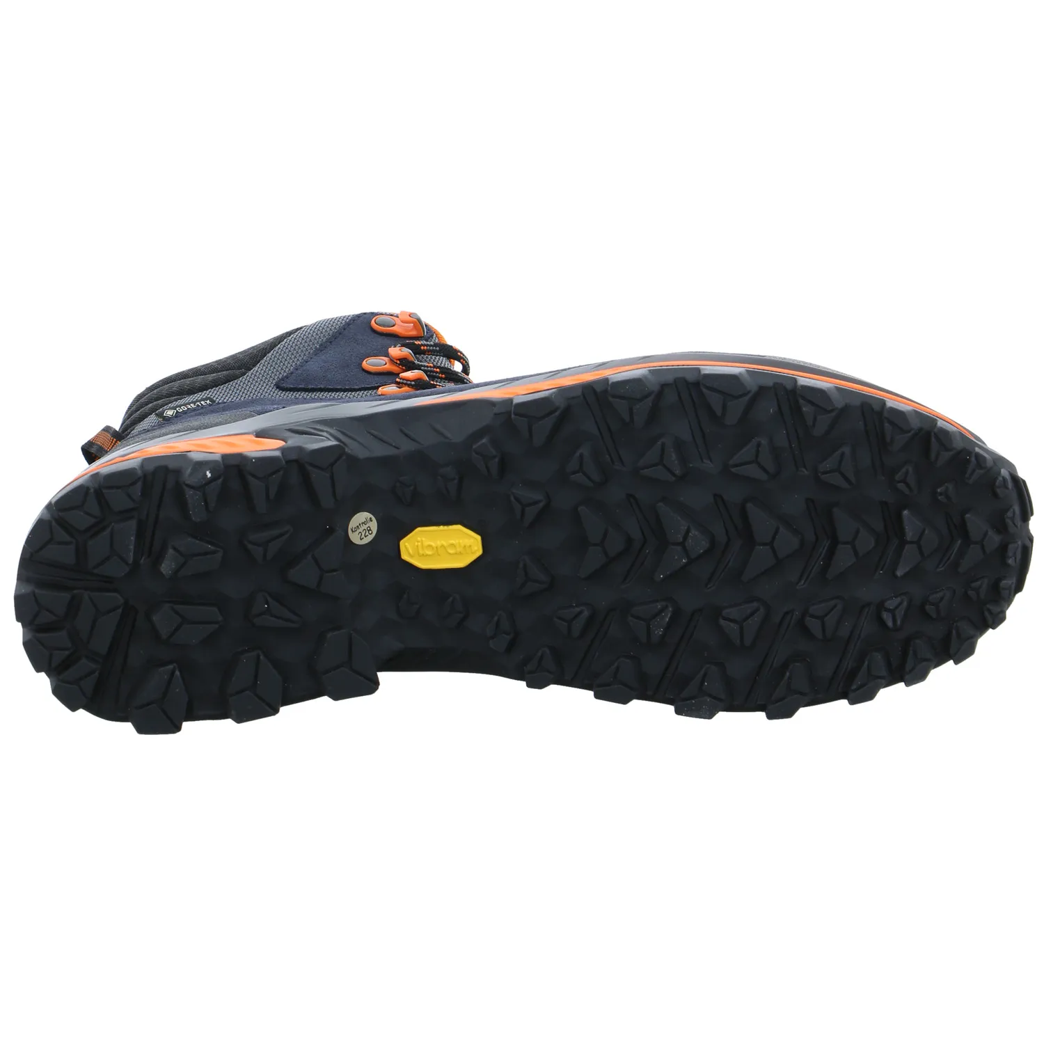 LOWA RANDIR GTX MID Trekkingschuhe Blau Leder LOWA RANDIR GTX MID Trekkingschuhe Blau Leder