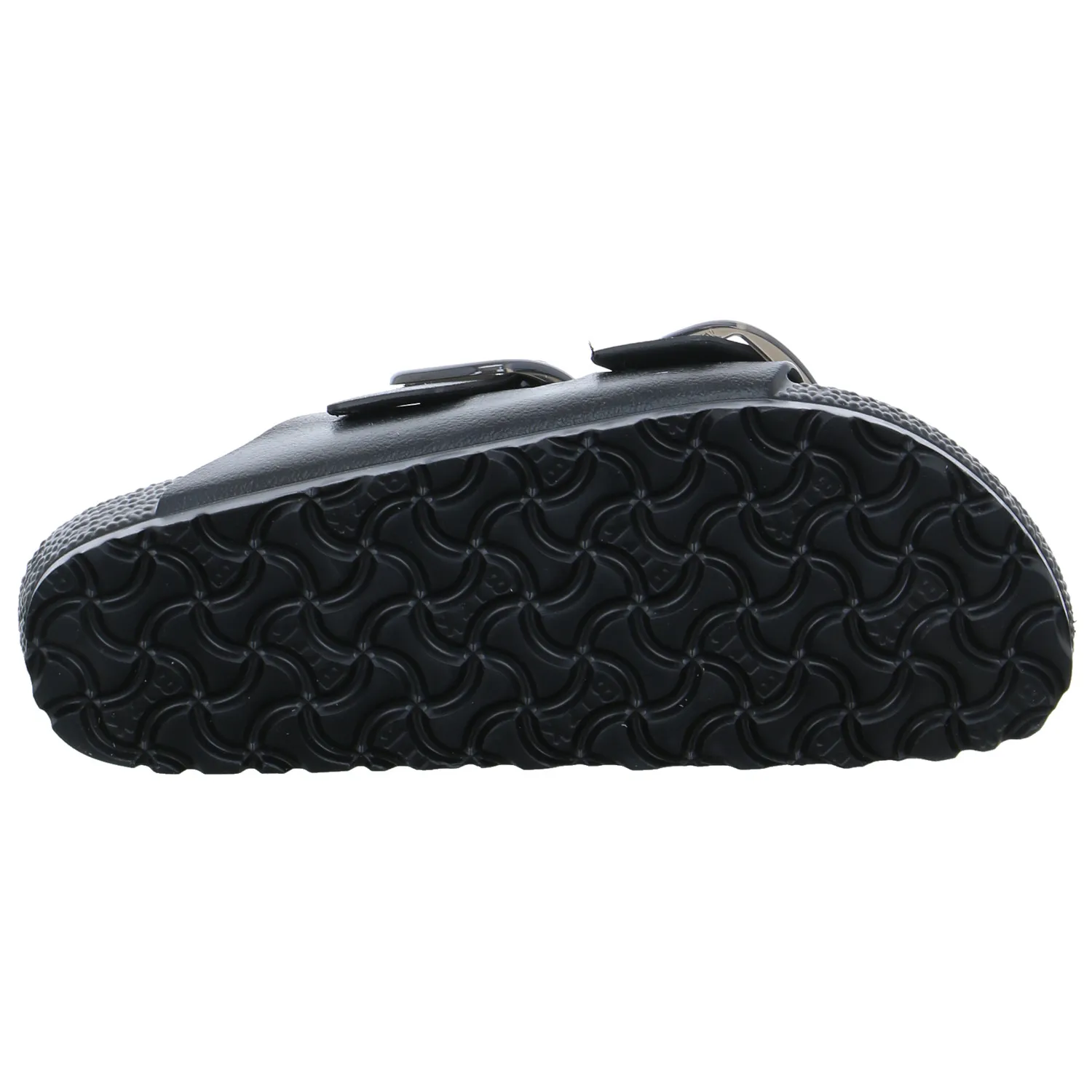 BIRKENSTOCK Badeschuh Schwarz Lederimitat 
