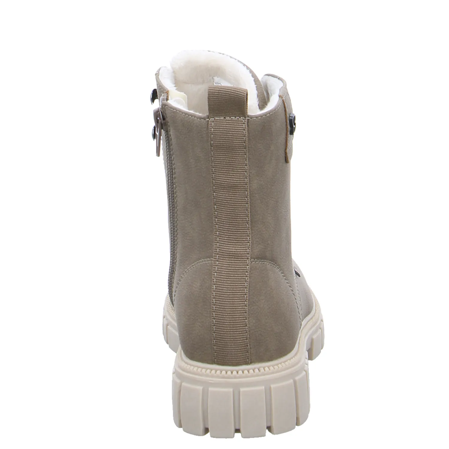S.OLIVER Bootie Mädchen-Winter-Bottine Taupe Lederimitat S.OLIVER Bootie Mädchen-Winter-Bottine Taupe Lederimitat