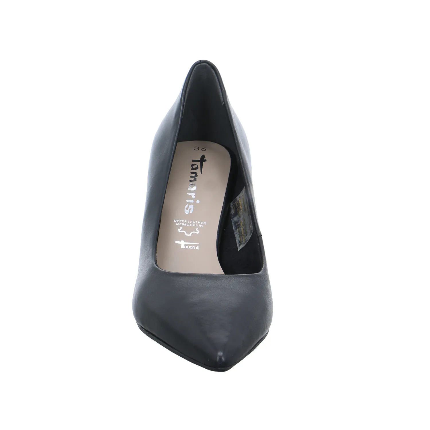 TAMARIS Pumps Schwarz Leder TAMARIS Pumps Schwarz Leder