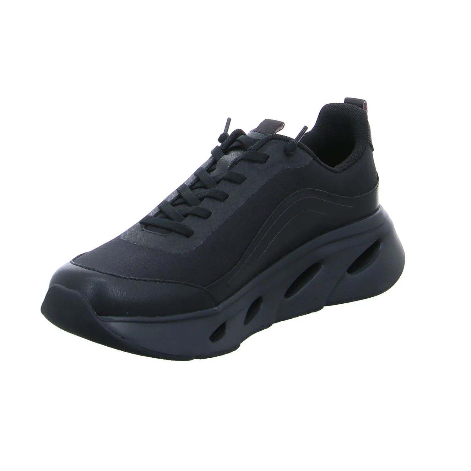 TENHAAG Sneaker Schwarz Recycelte Materialien TENHAAG Sneaker Schwarz Recycelte Materialien