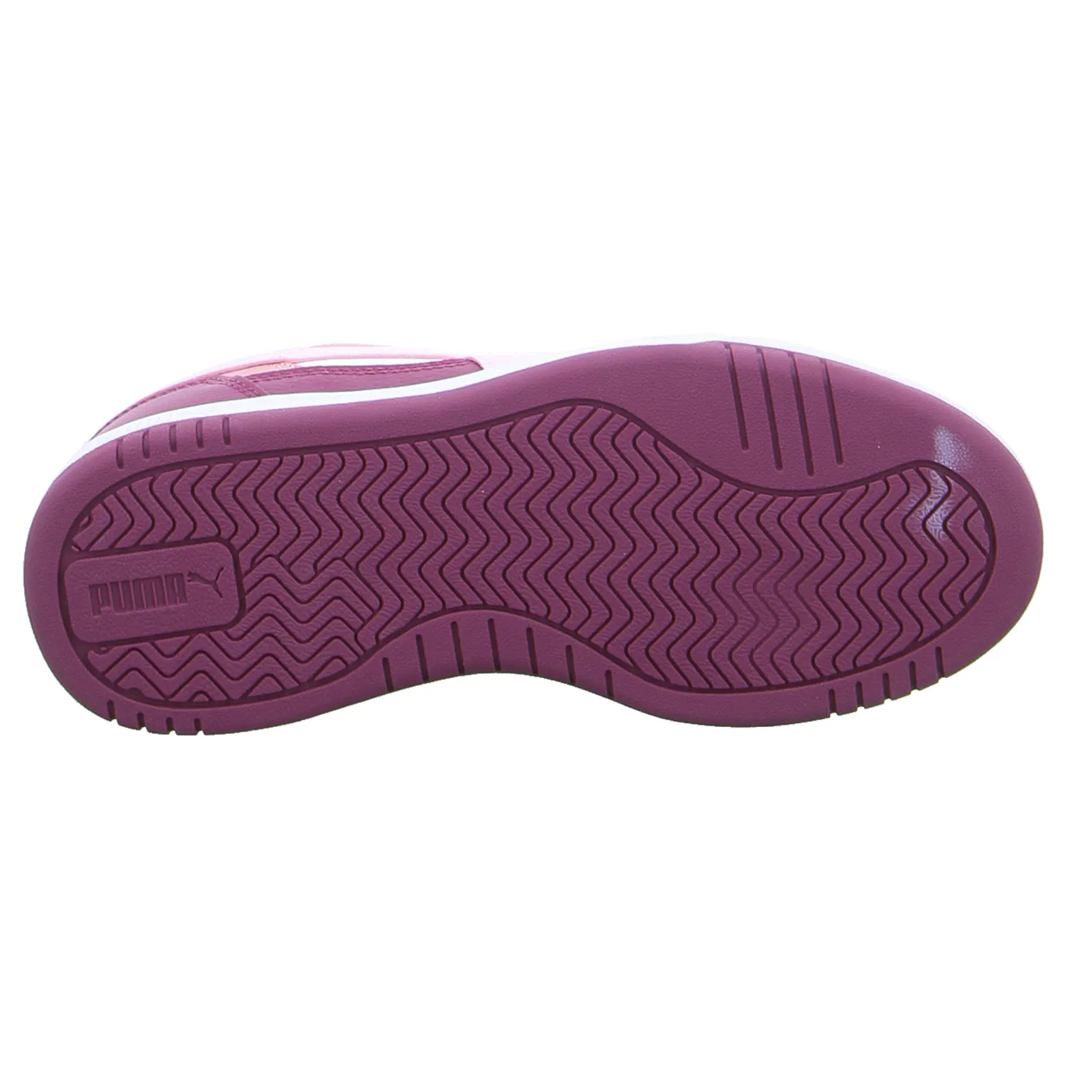 PUMA Kinder Sportschuh Bordeau Lederimitat 