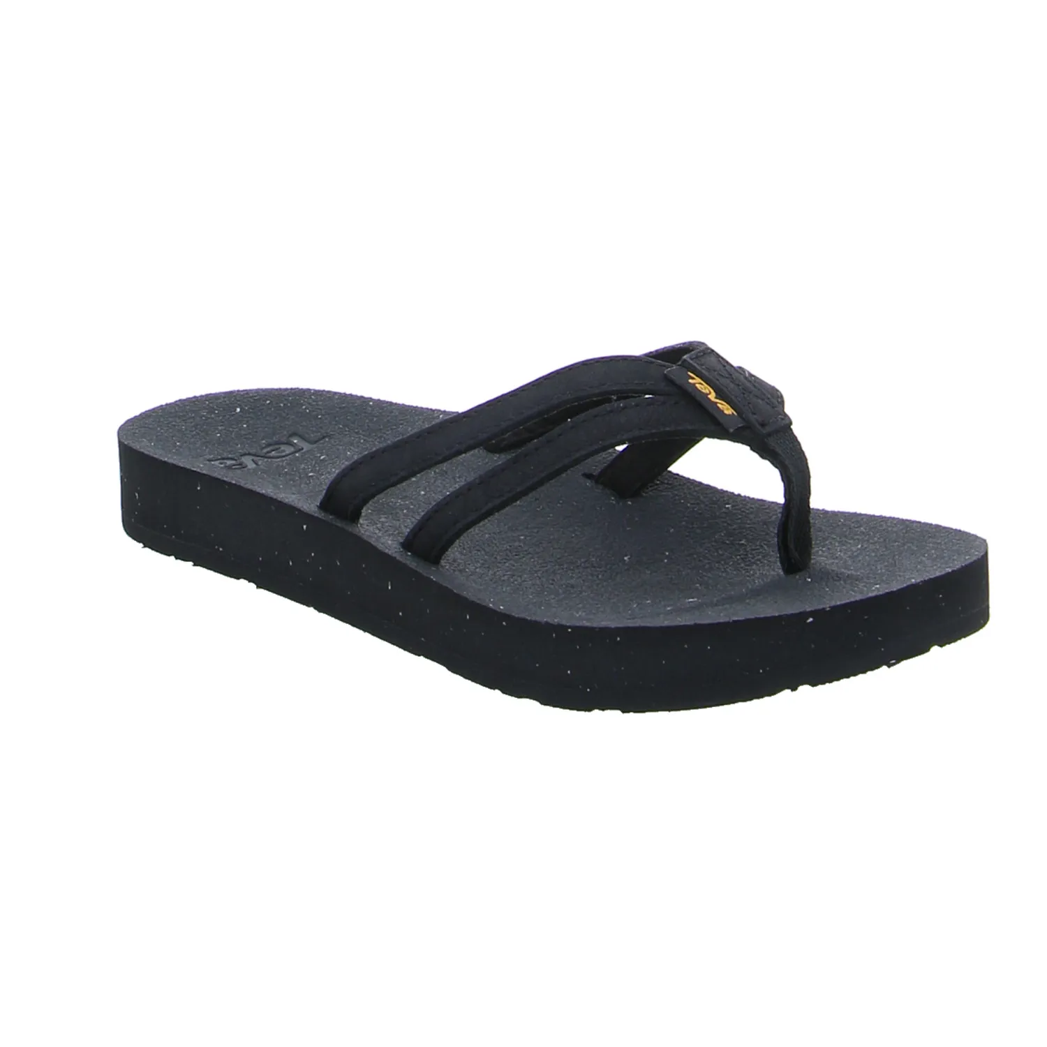 TEVA Badeschuhe unisex Schwarz Leder 