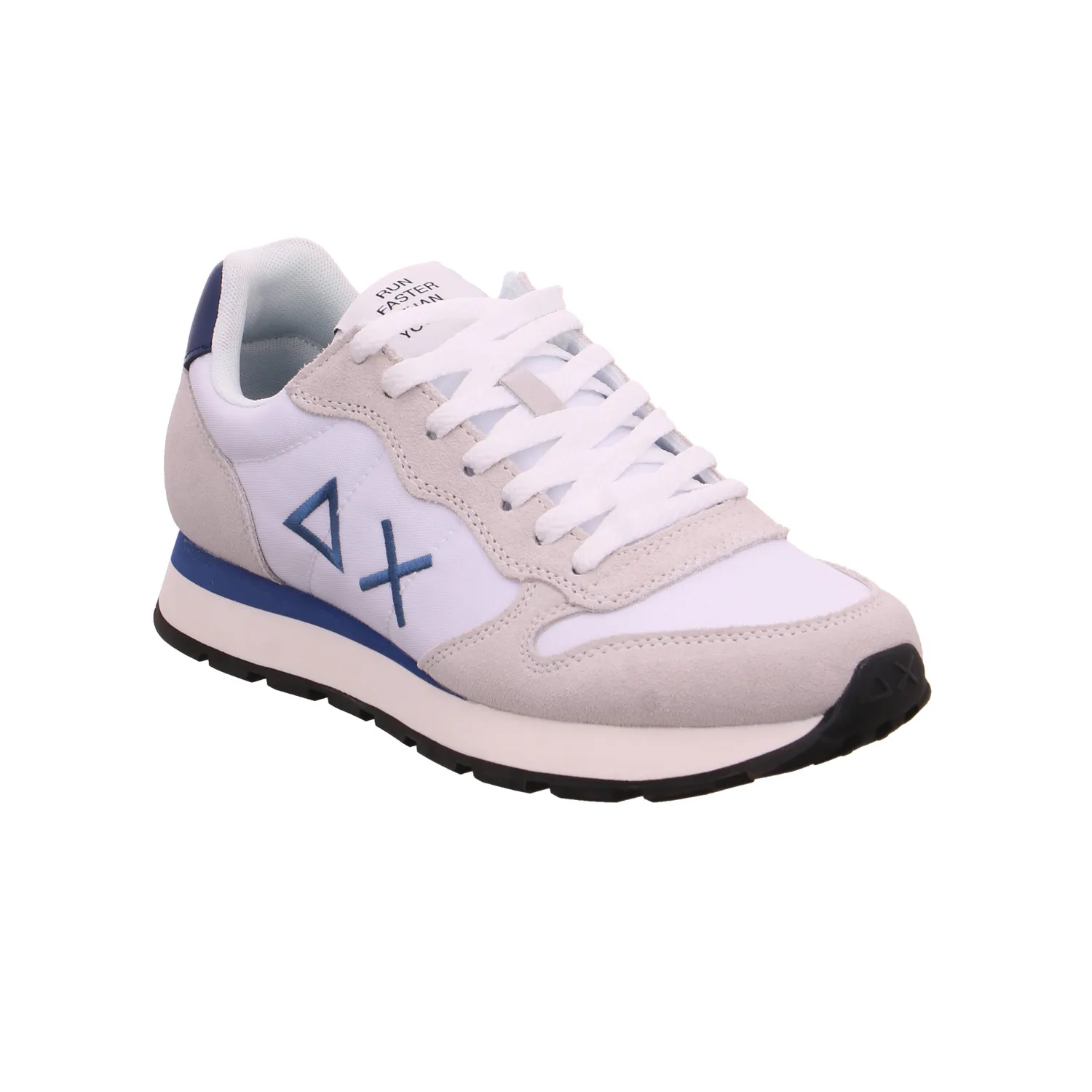 SUN68 Halbschuhe Sneaker Stoff Weiss Textil SUN68 Halbschuhe Sneaker Stoff Weiss Textil