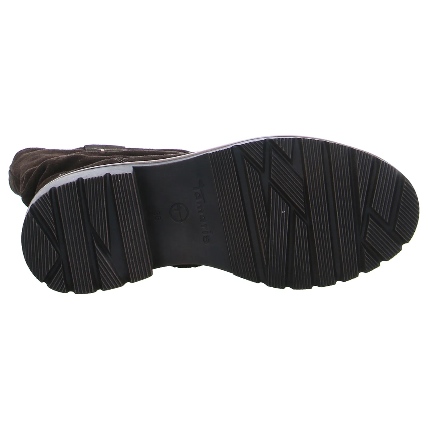 TAMARIS Boot Braun Leder TAMARIS Boot Braun Leder
