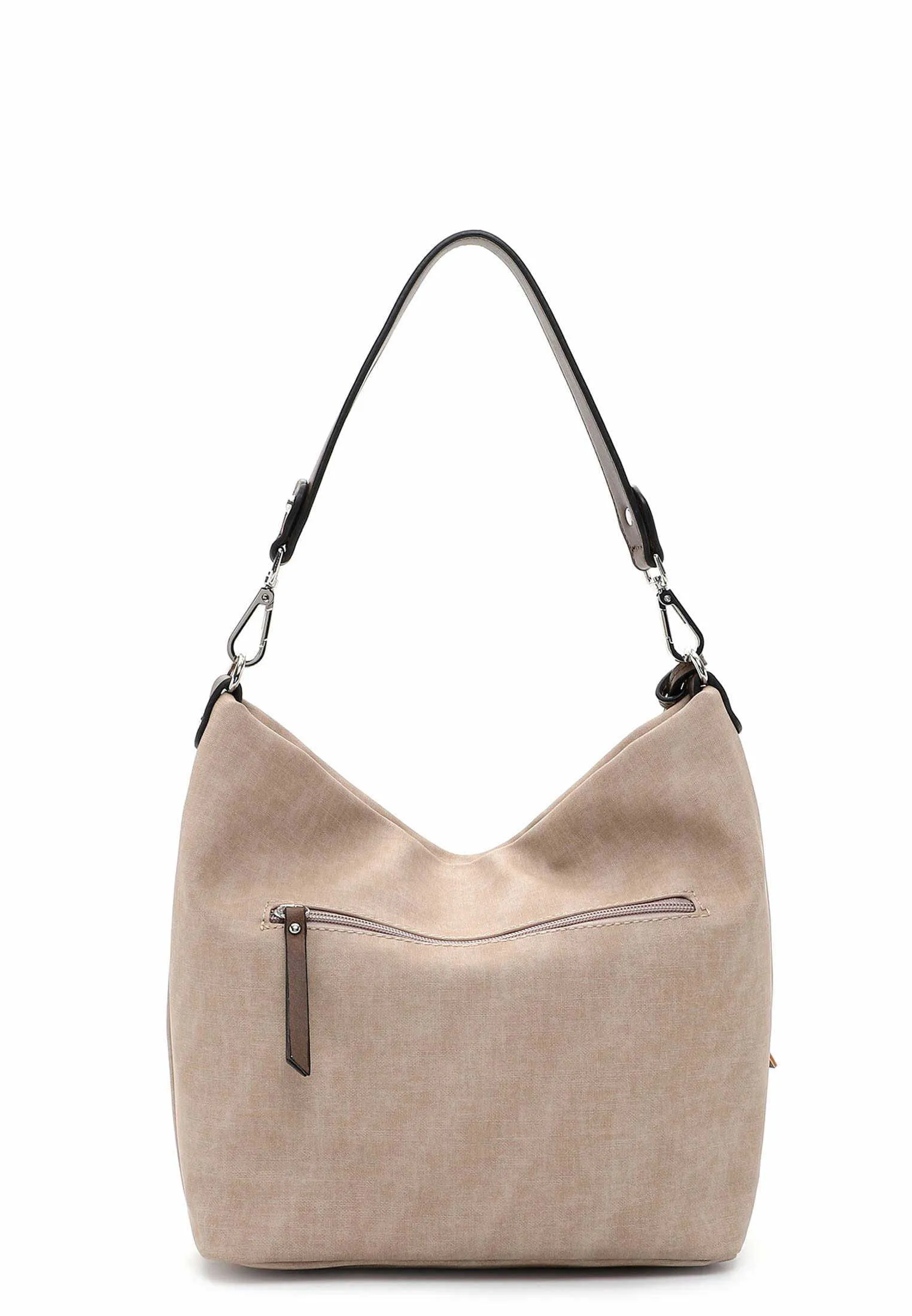 EMILY & NOAH mit Bag in Bag Umhängetasche Taupe Lederimitat EMILY & NOAH mit Bag in Bag Umhängetasche Taupe Lederimitat