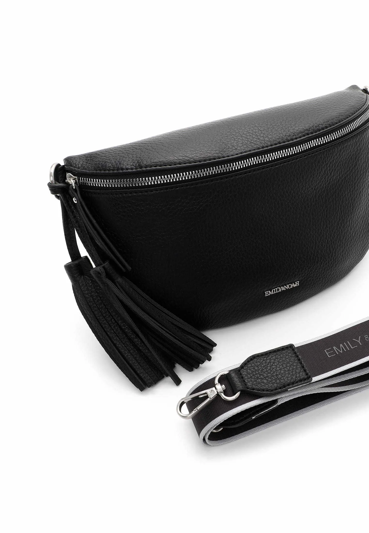 EMILY & NOAH Rucksack Schwarz Lederimitat EMILY & NOAH Rucksack Schwarz Lederimitat
