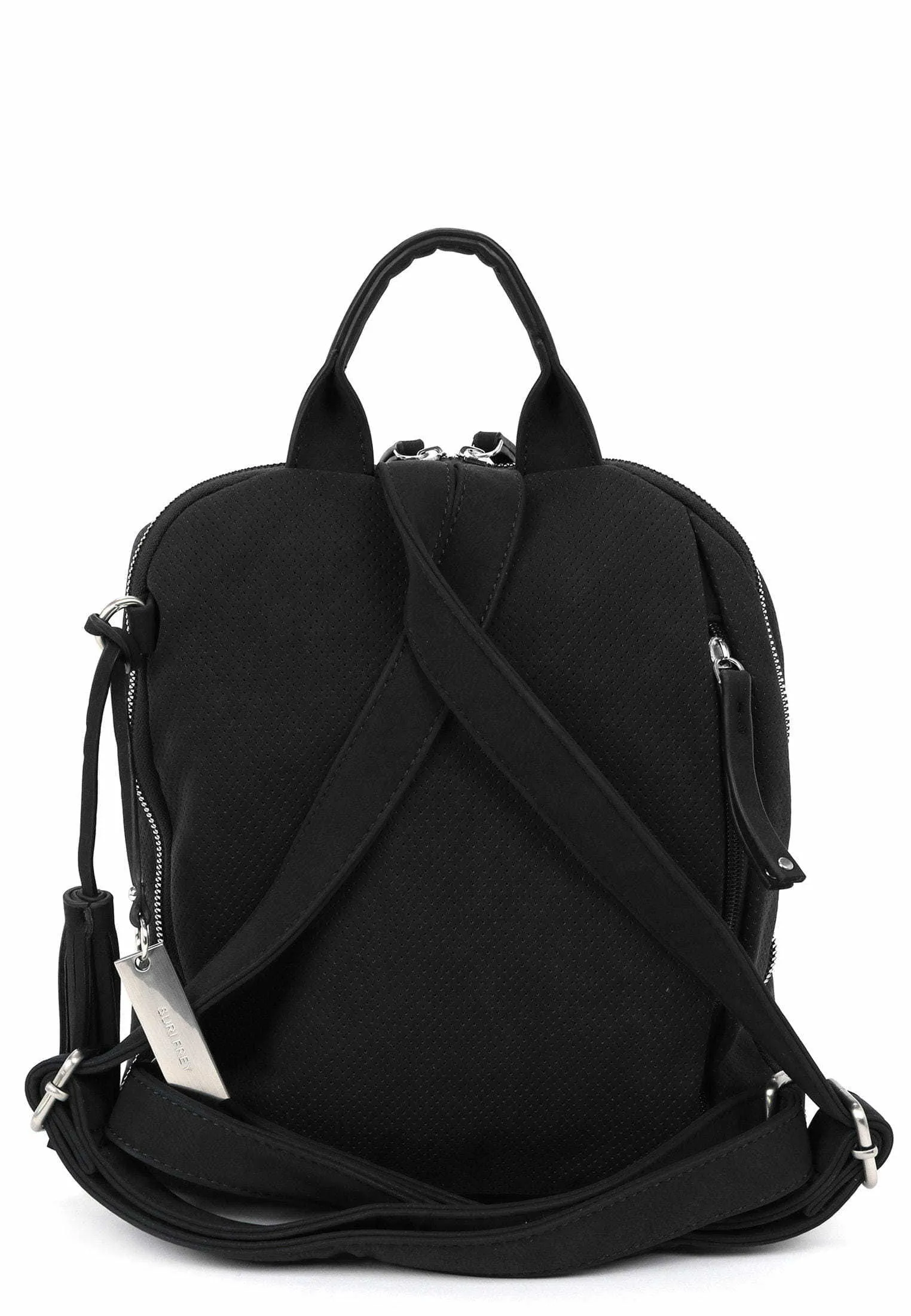 SURI FREY Rucksack Schwarz Lederimitat SURI FREY Rucksack Schwarz Lederimitat