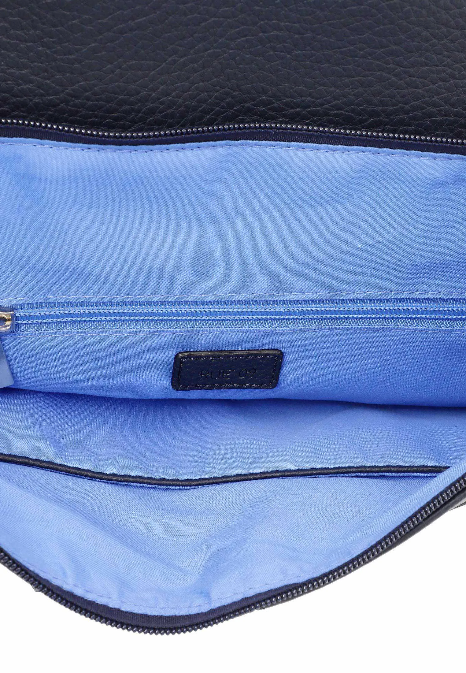 RUE68 Rucksack Blau Lederimitat RUE68 Rucksack Blau Lederimitat