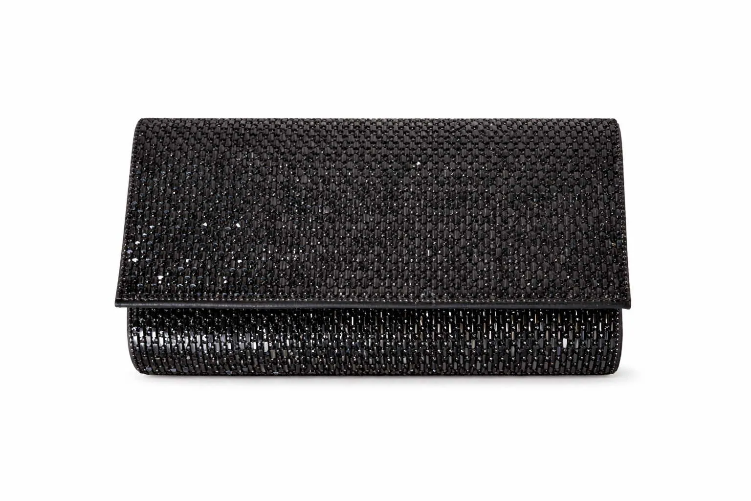 LA STRADA Clutch / Abendtasche Schwarz Synthetik LA STRADA Clutch / Abendtasche Schwarz Synthetik