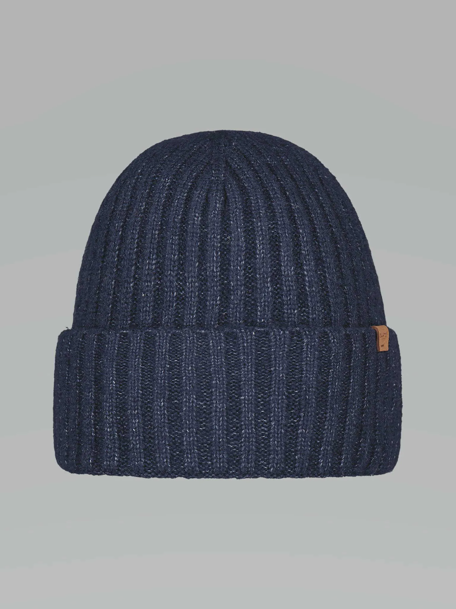 BARTS Rippenstrick mit Umschlag Mütze Blau Textil BARTS Rippenstrick mit Umschlag Mütze Blau Textil