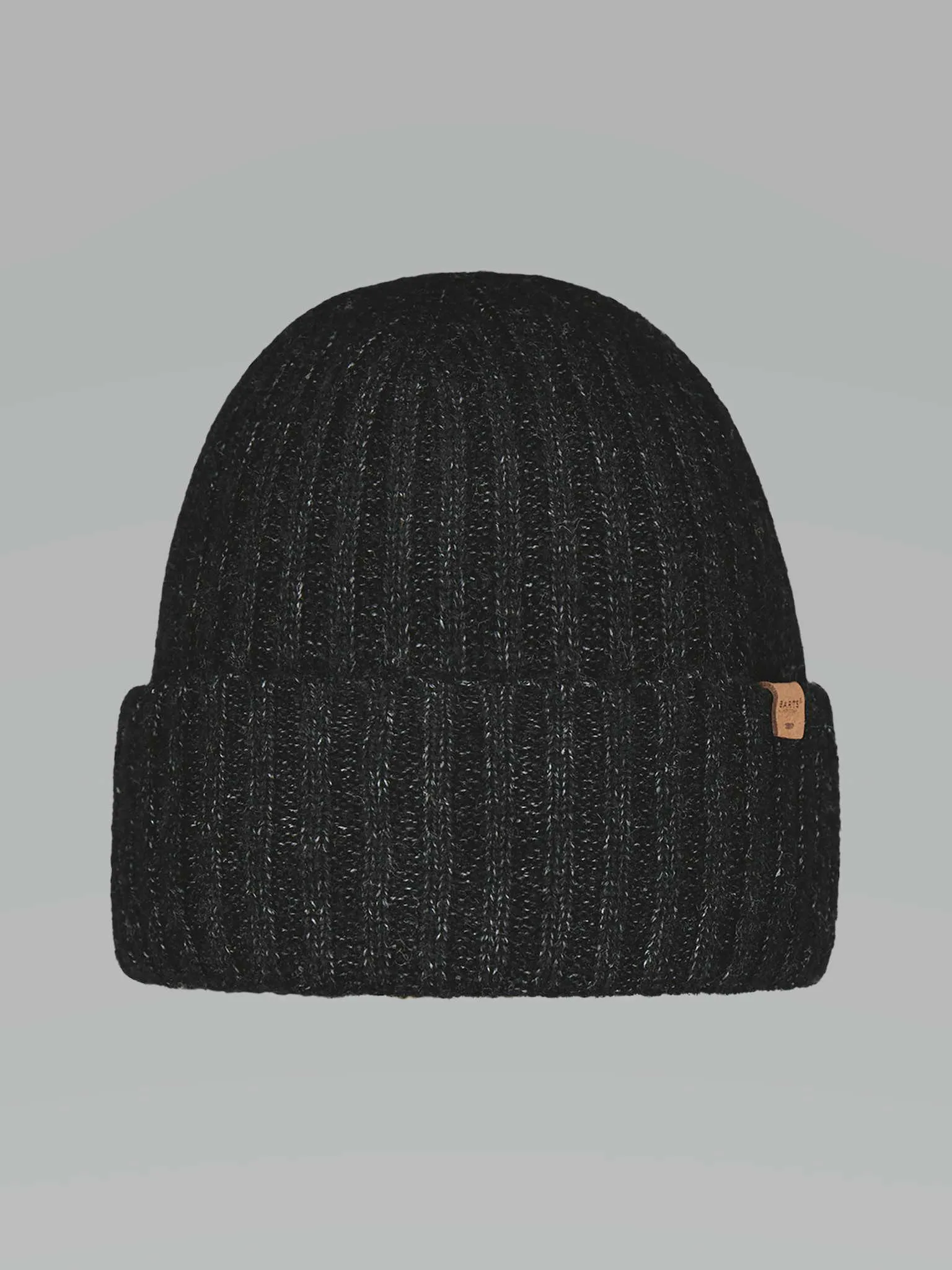 BARTS Rippenstrick mit Umschlag Mütze Schwarz Textil BARTS Rippenstrick mit Umschlag Mütze Schwarz Textil