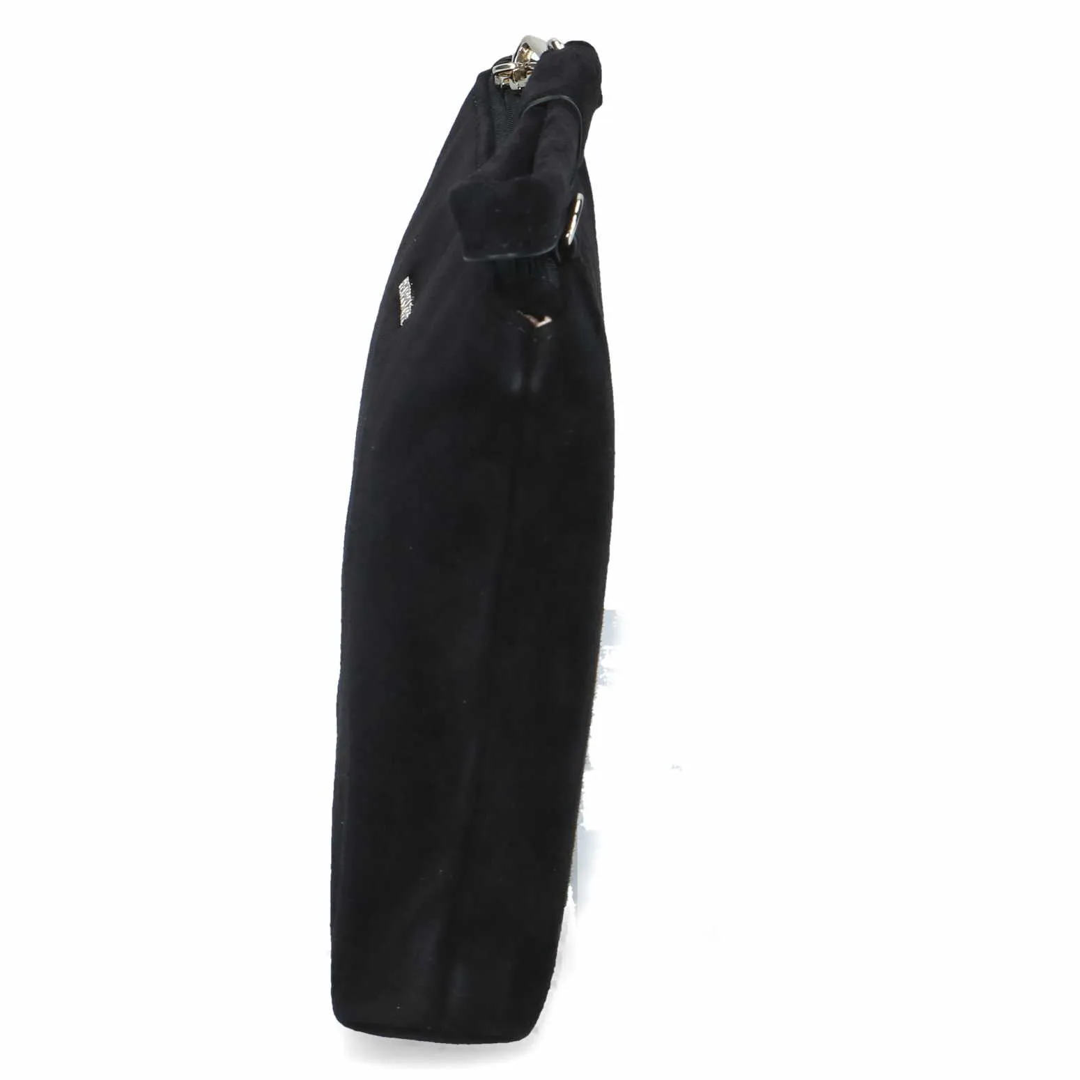PETER KAISER Clutch / Abendtasche Schwarz Leder 