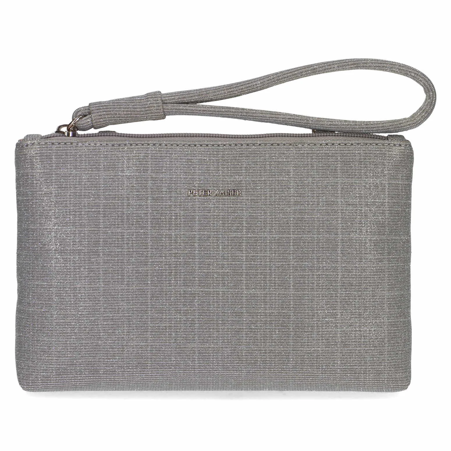 PETER KAISER Clutch / Abendtasche Beige Textil 