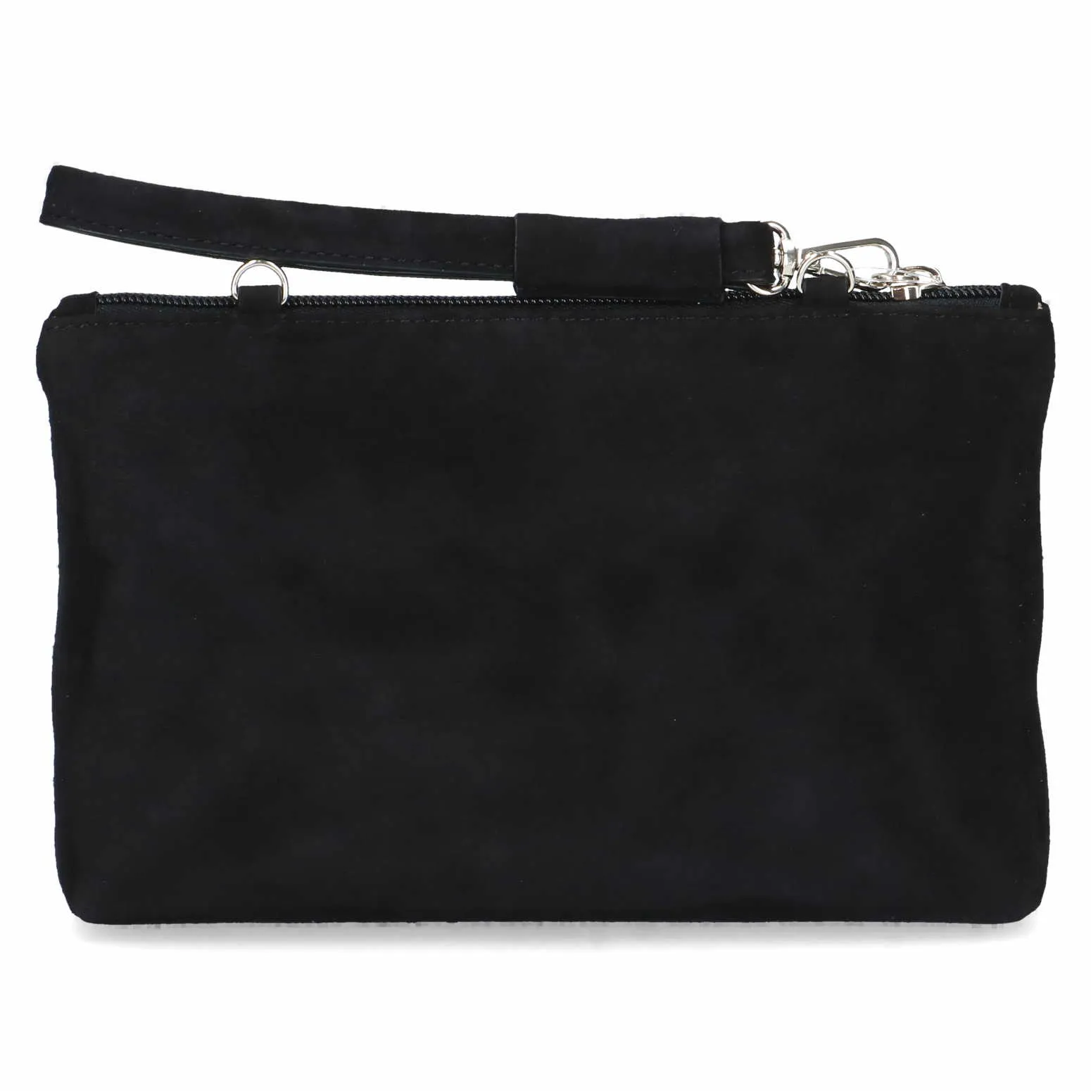 PETER KAISER Clutch / Abendtasche Schwarz Leder 