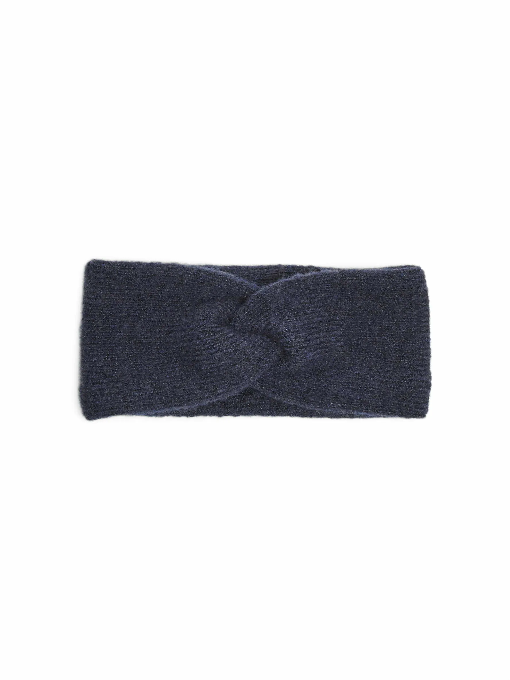 PIECES vorne verschlungen Stirnband Dunkelblau Textil PIECES vorne verschlungen Stirnband Dunkelblau Textil