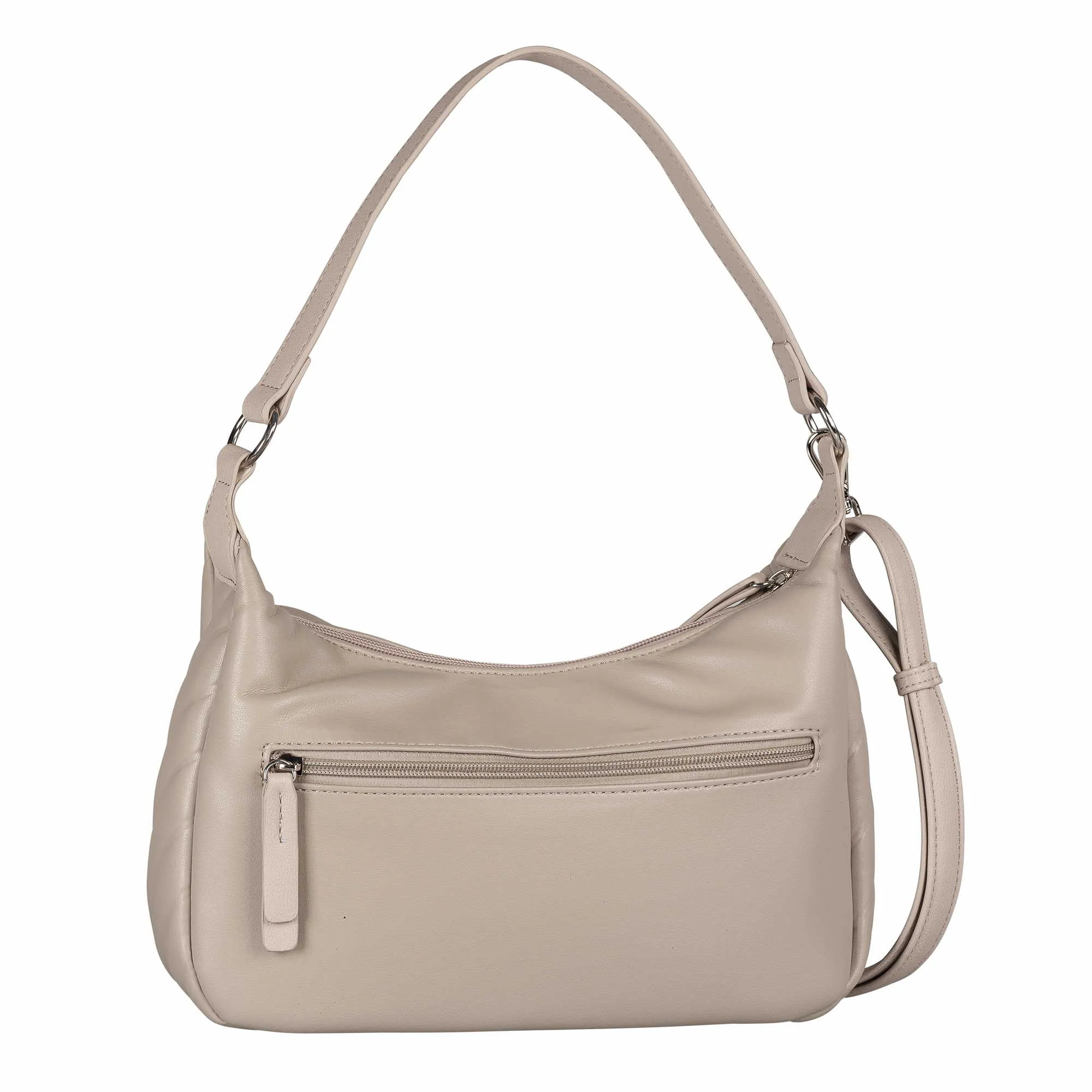 TOM TAILOR Henkeltasche Hellgrau Lederimitat TOM TAILOR Henkeltasche Hellgrau Lederimitat