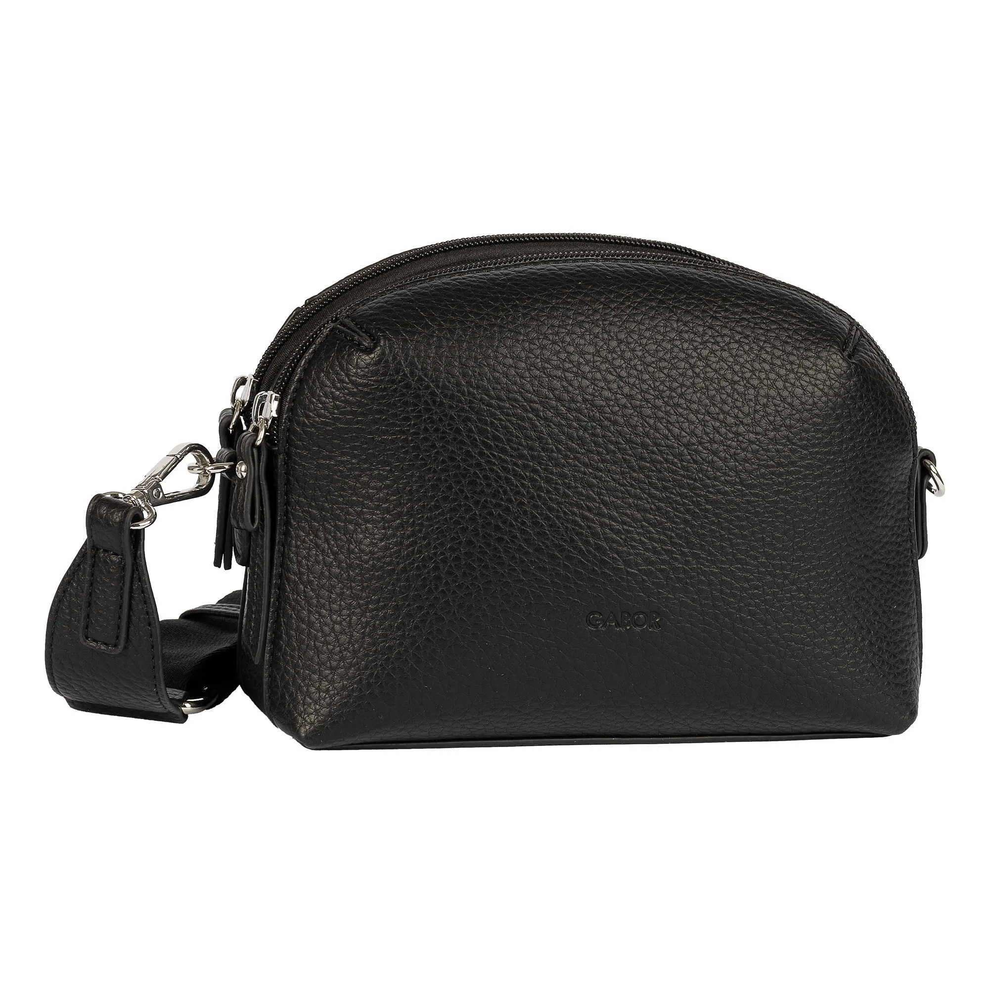 GABOR Umhängetasche Schwarz Lederimitat 
