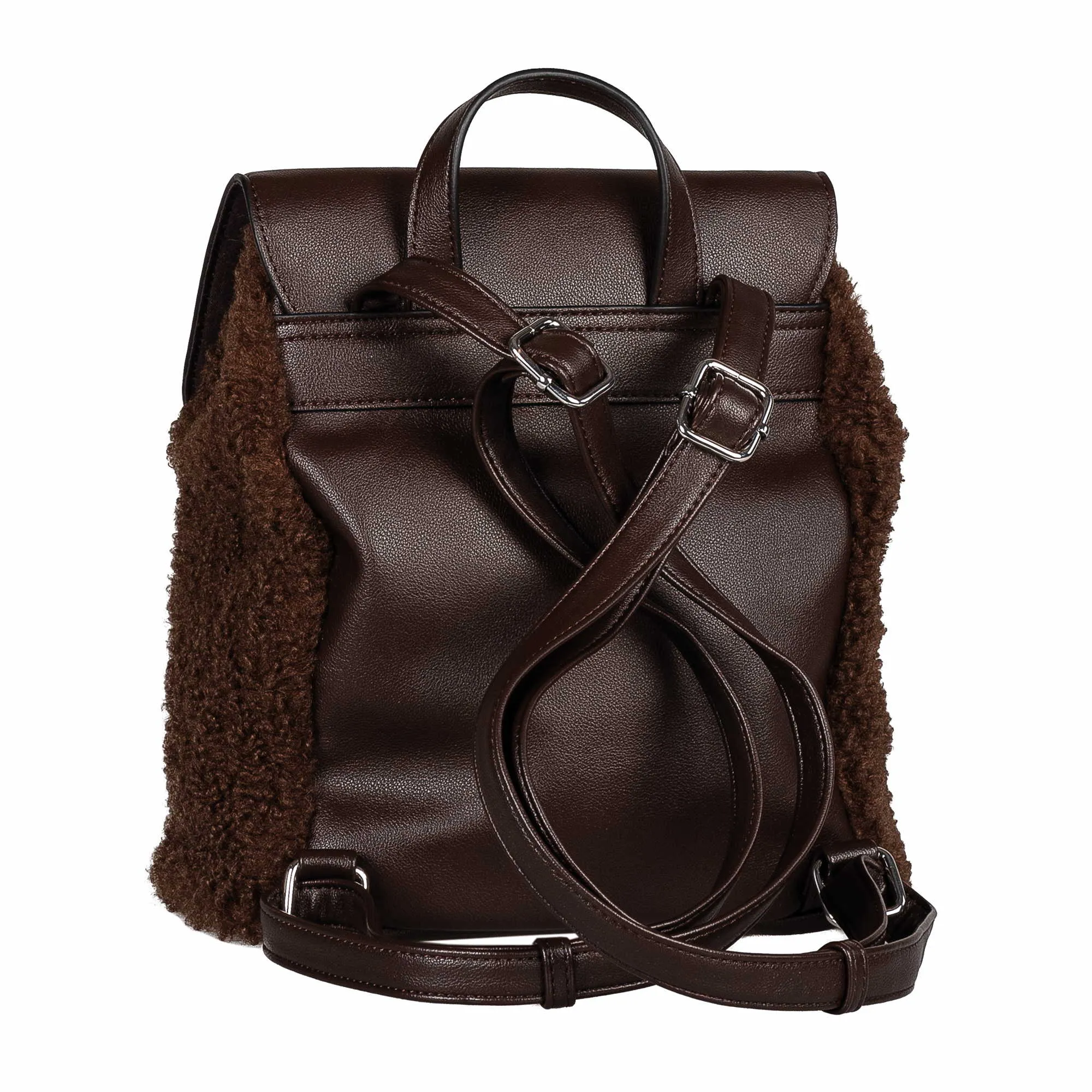 TOM TAILOR Rucksack Braun Textil TOM TAILOR Rucksack Braun Textil